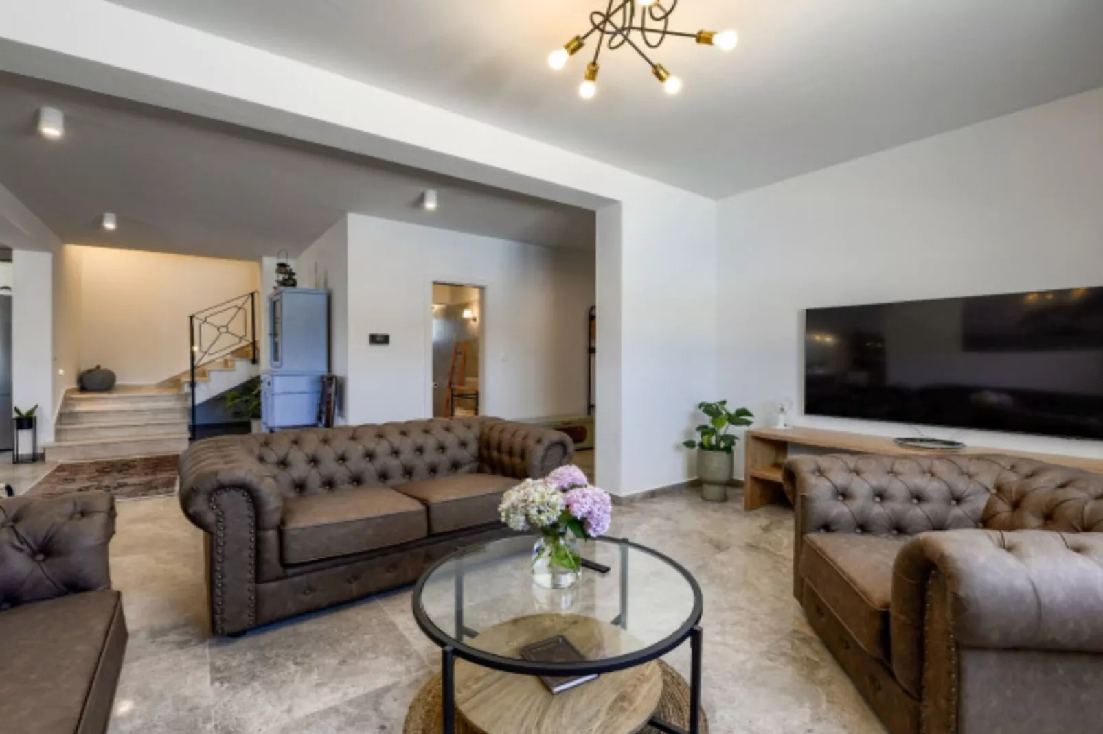 RUSTIC VILLA PEROSA WITH HEATED POOL-Im Freien