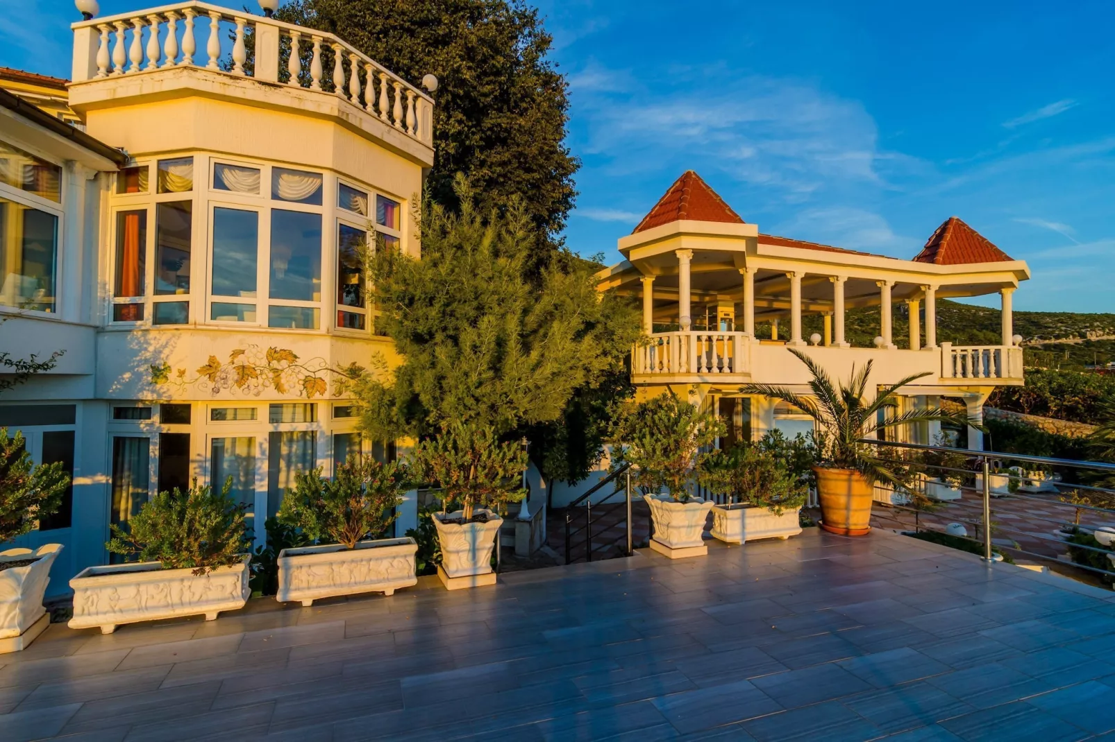 Hotel Pansion Villa Antonio - Two Bedroom Suite with Balcony and Garden View 18-Im Freien