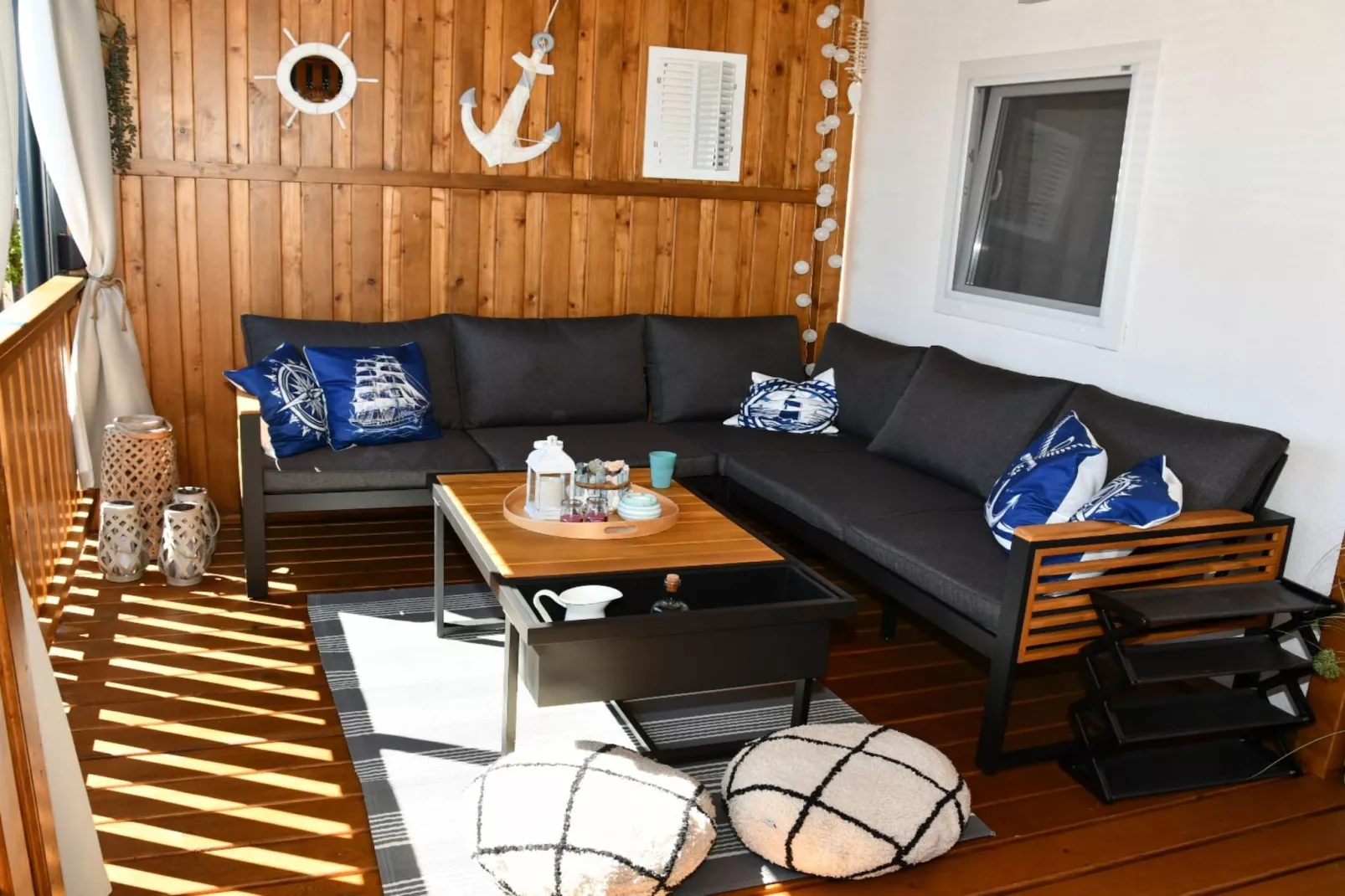 Mobile Home With Terrace And Sea View (Azzuro)-Im Freien