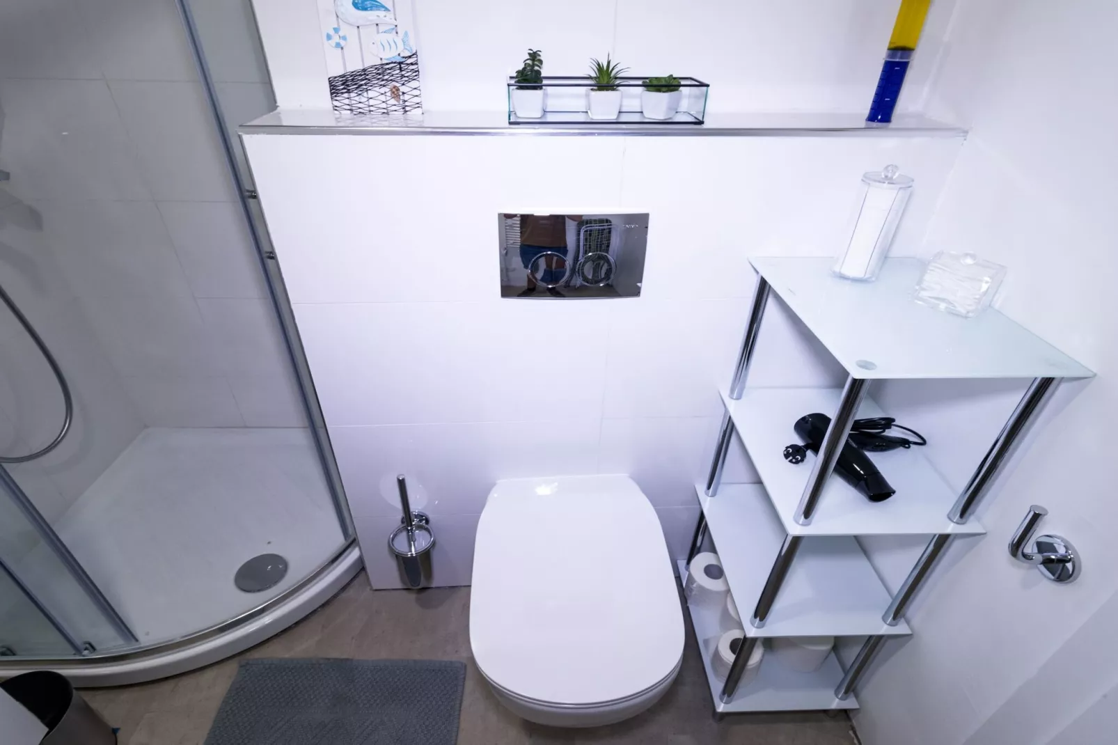 Piran Downtown Chic and Cozy Apartments - Classic One Bedroom Apartment (owner 1.V)-Bathroom