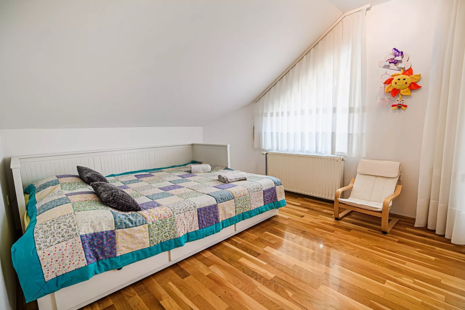 Stunning Rural Holiday Home with Garden and BBQ -  Four Bedroom Holiday Home-Bedroom