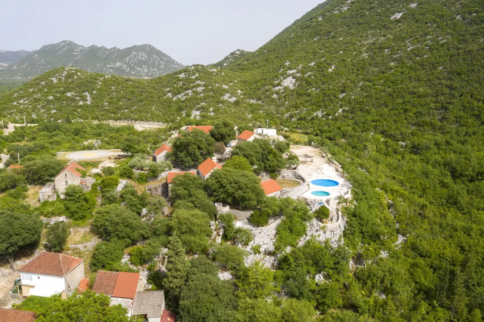 Rustical Resort Kokorići with Shared Outdoor Swimming Pool - One Bedroom Apartment-Aussicht