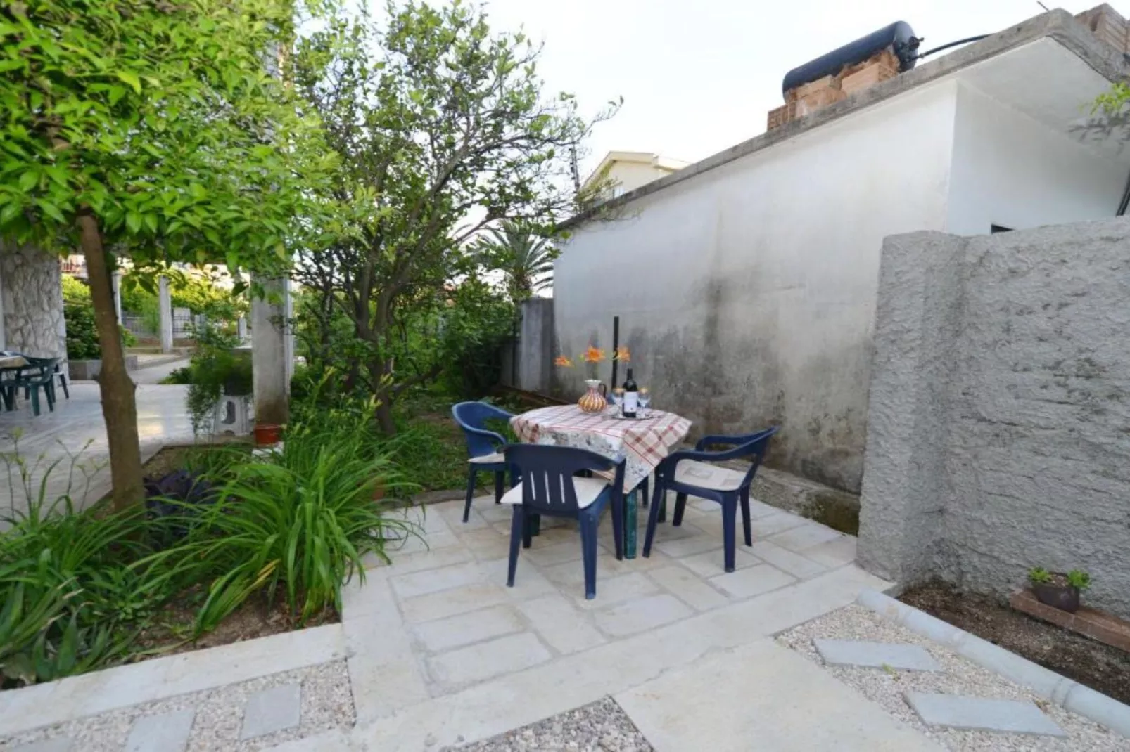 Tivat Bliss Apartments Close to Beach - Studio with Balcony-Terrasse/Balkon