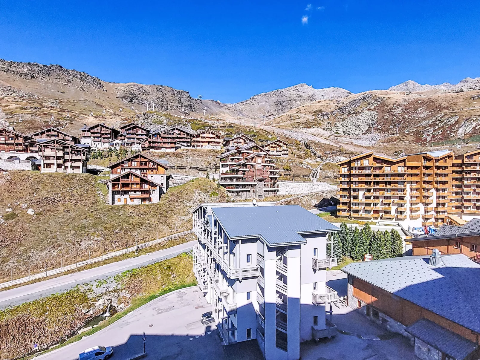 Les Olympiades-Draußen