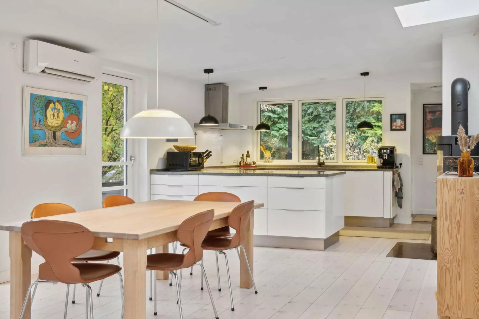 5 Sterne Ferienhaus in Nykøbing Sj-Innenbereich