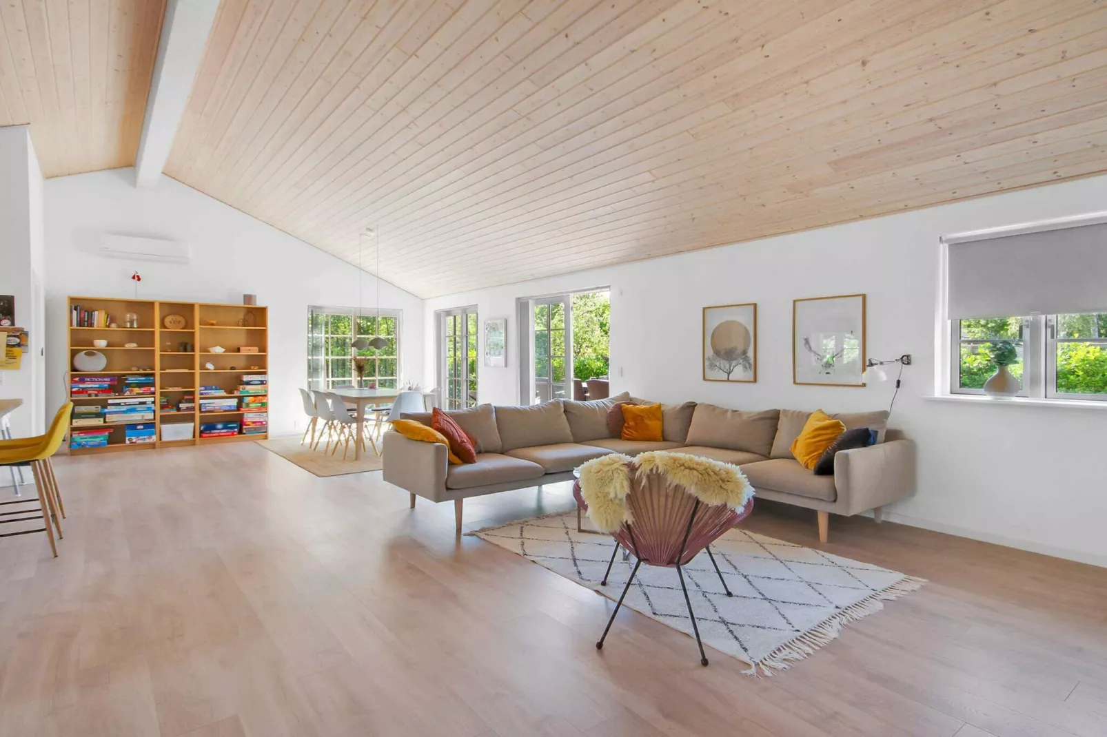 5 Sterne Ferienhaus in Nykøbing Sj-Innenbereich