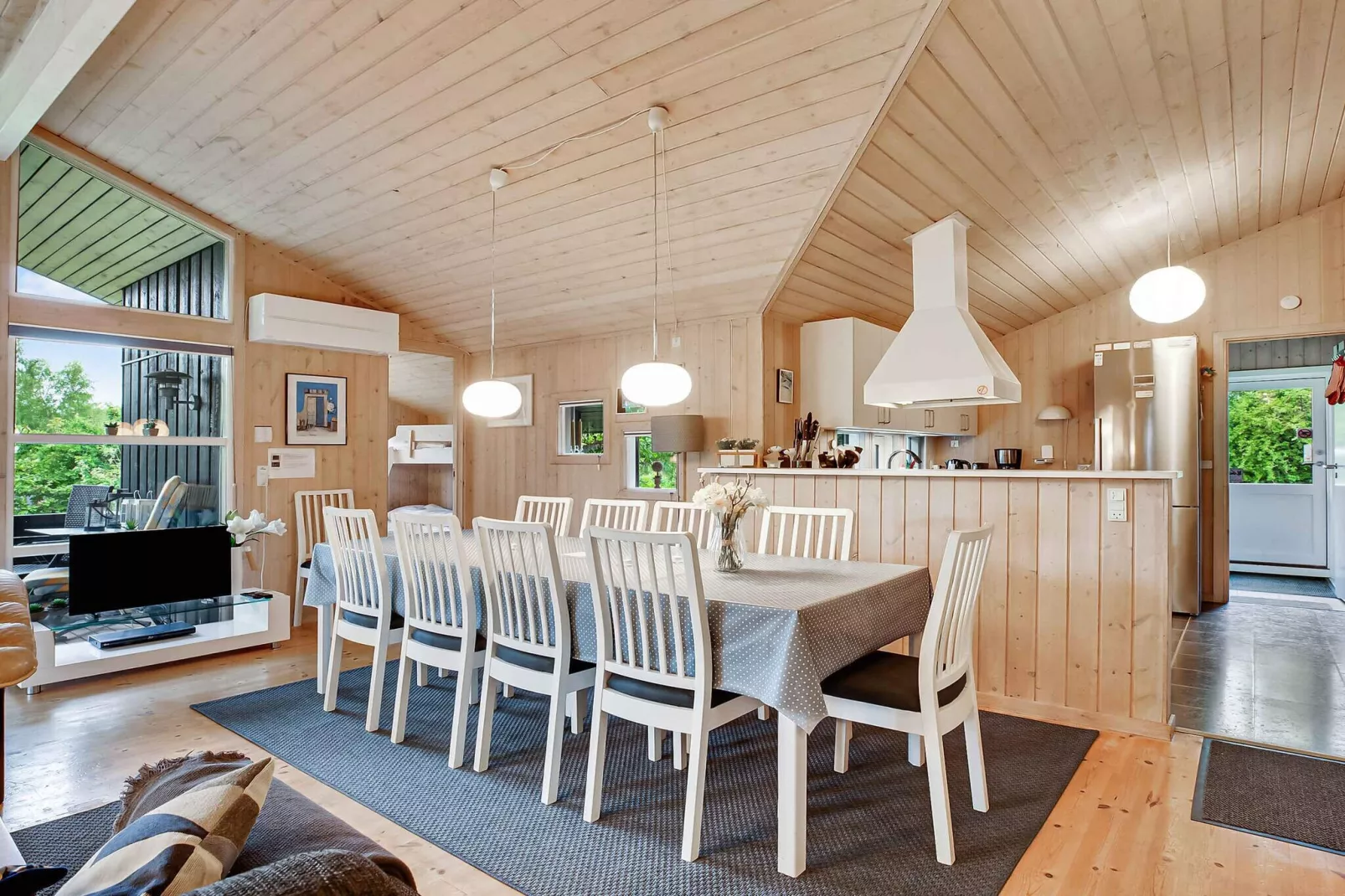 5 Sterne Ferienhaus in Græsted-Innenbereich