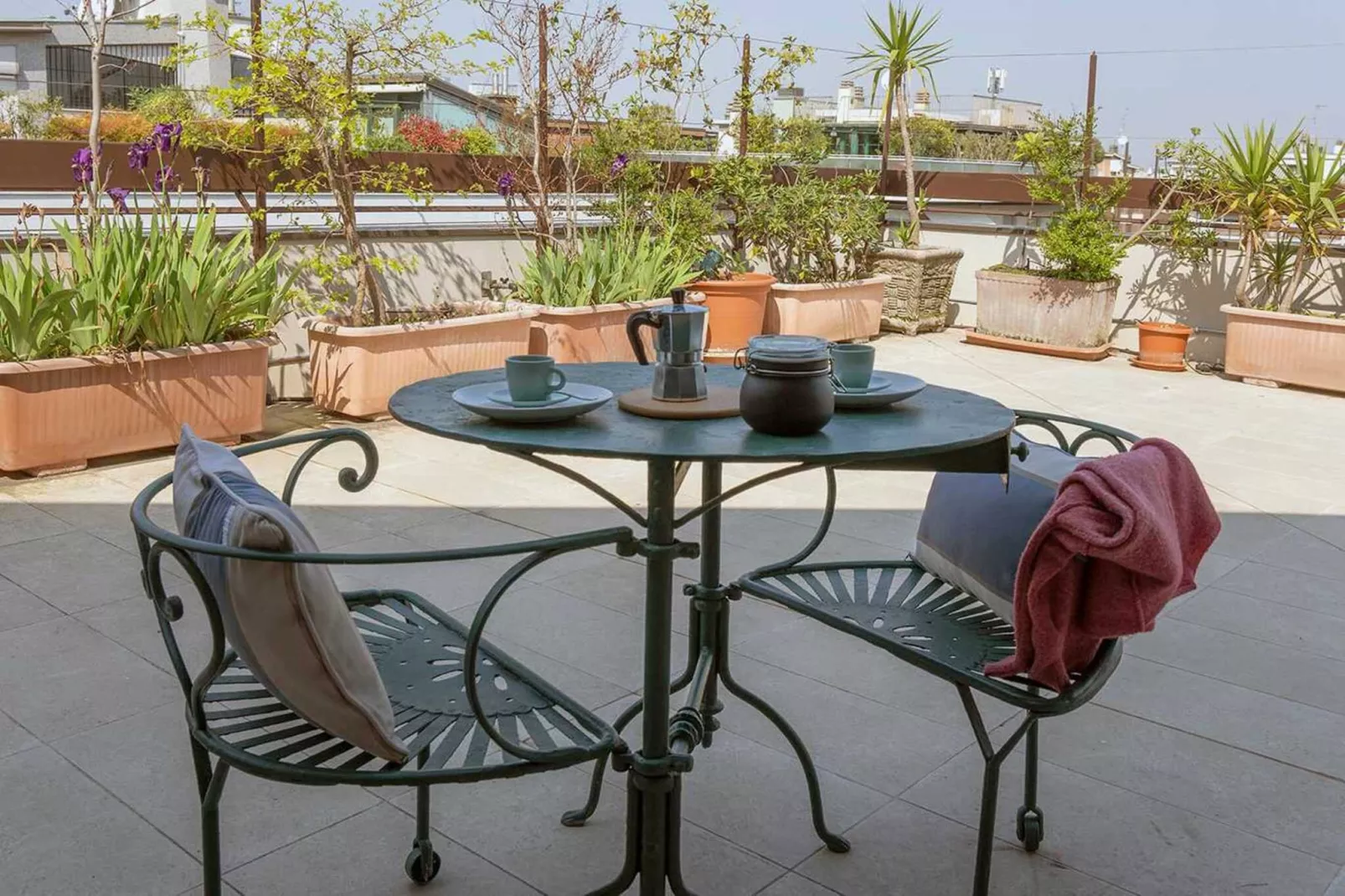 MI AMEDEO D'AOSTA-Terrasse/Balkon