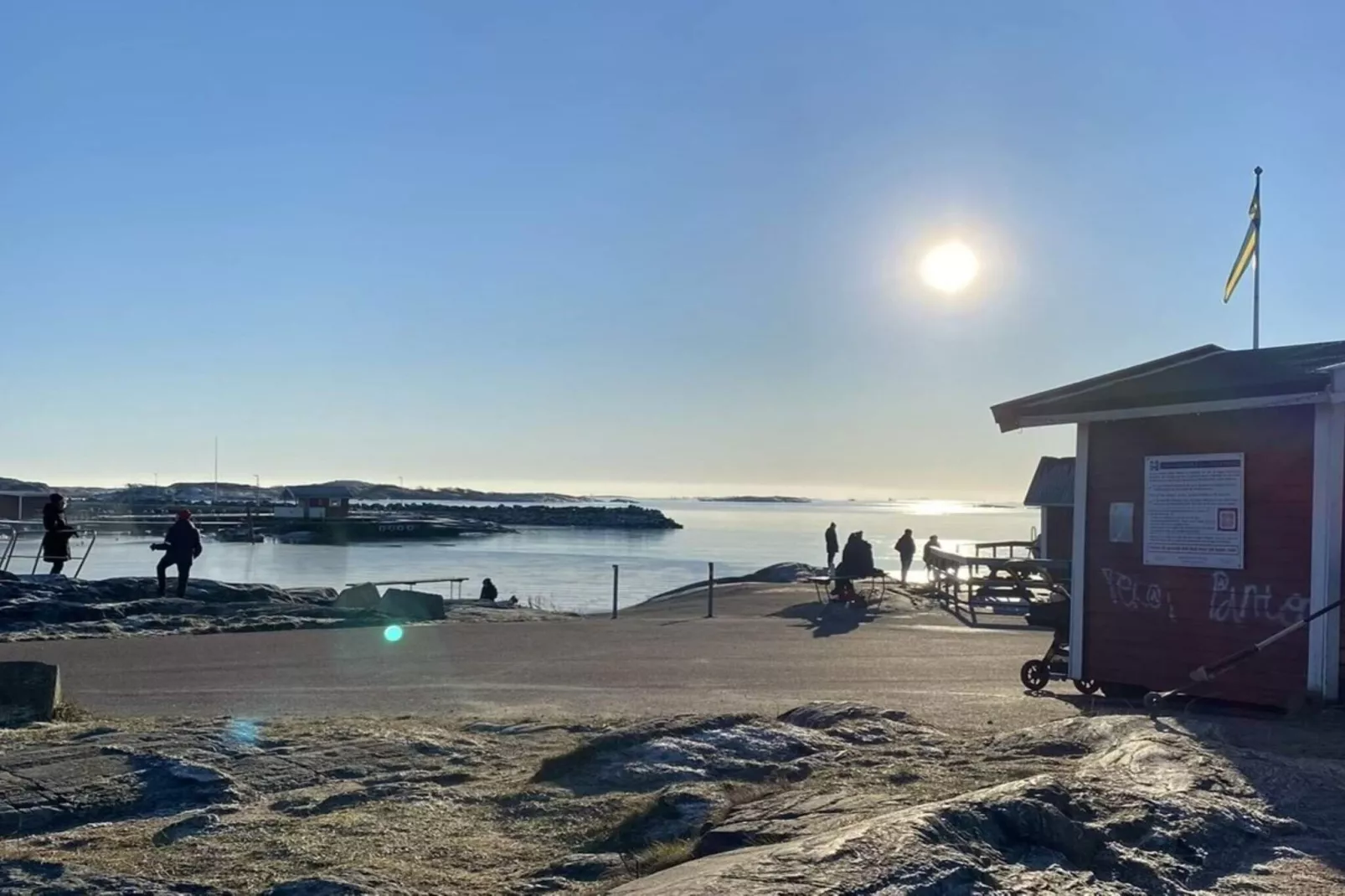 Strandhaus in Sandvik mit Pool