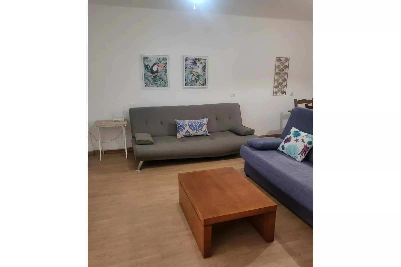 CT 369 AL - Faro's Apartmento Naturista - Primera Linea Vera Playa-Salon