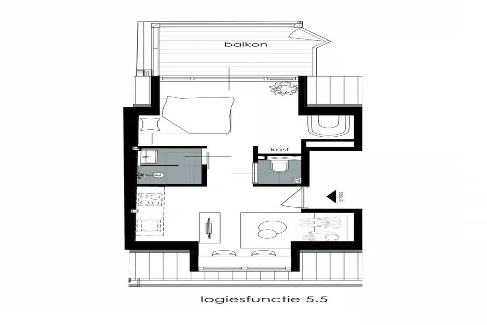 Plein 40 Lodge 14 - New - Floor plan