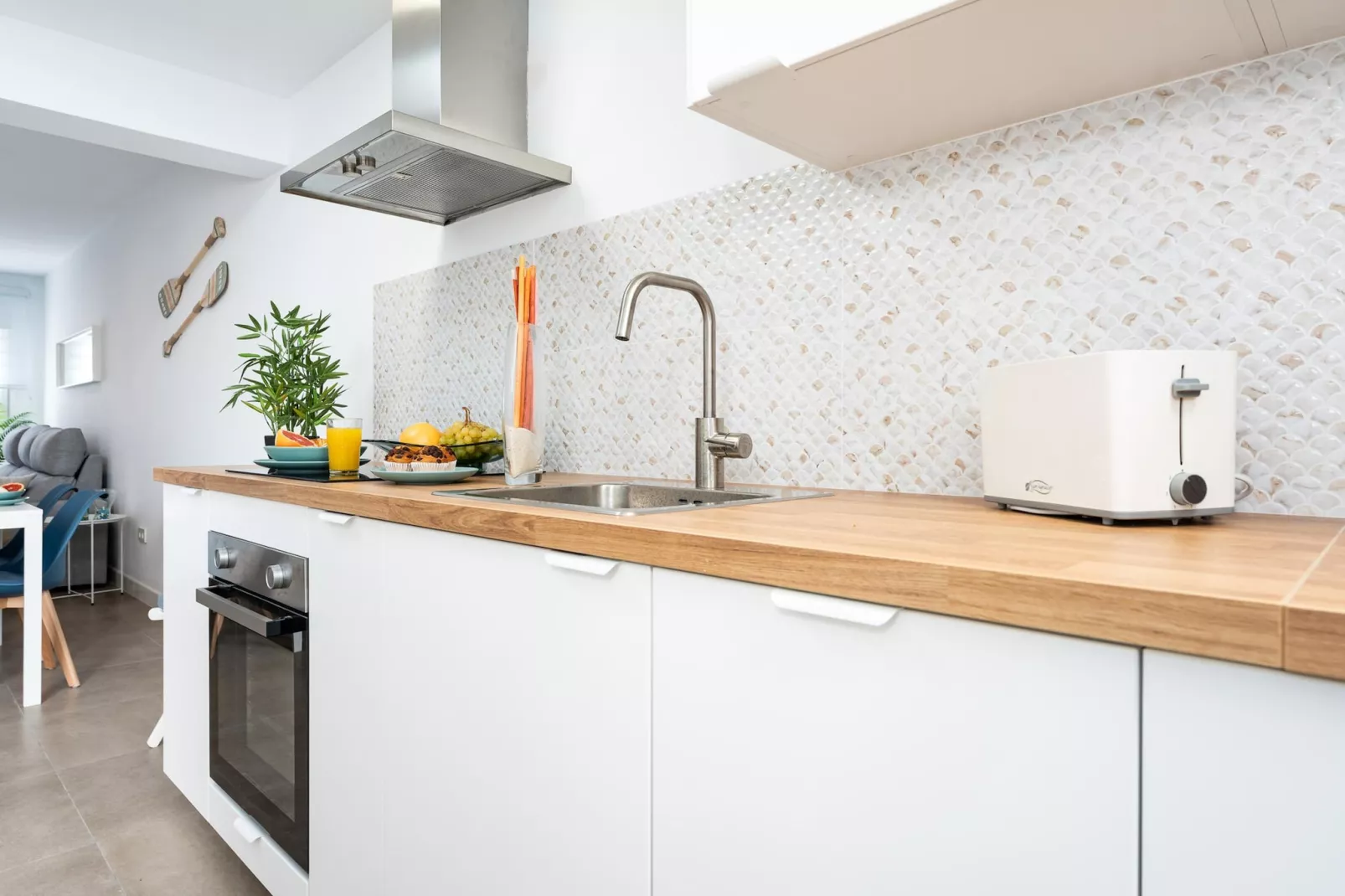 CT 335 - Fuengirola Apartamento  Sohail Beach-Küche