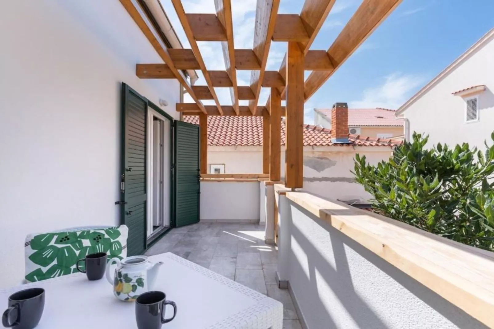 Apartment Sea&Sunset view - Two Bedroom Apartment  With Loggia And Sea View-Terrace balcony