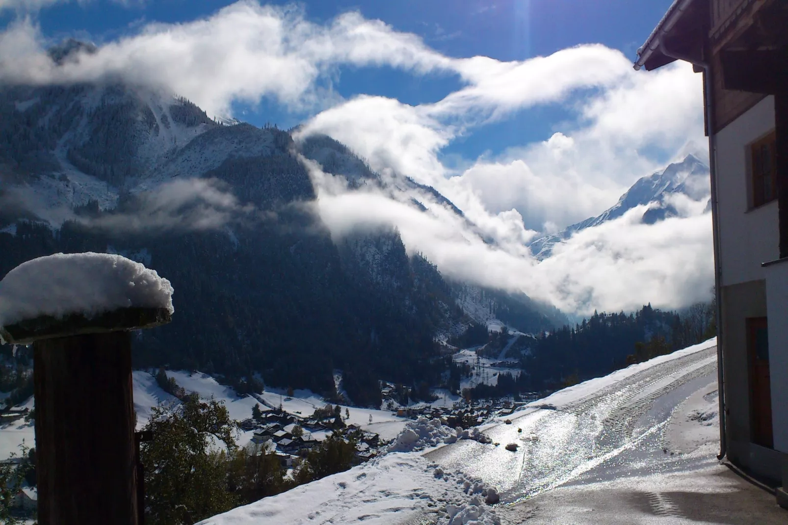 Apartment Wiesbachhorn - Oberaigenhof-Aussicht Winter