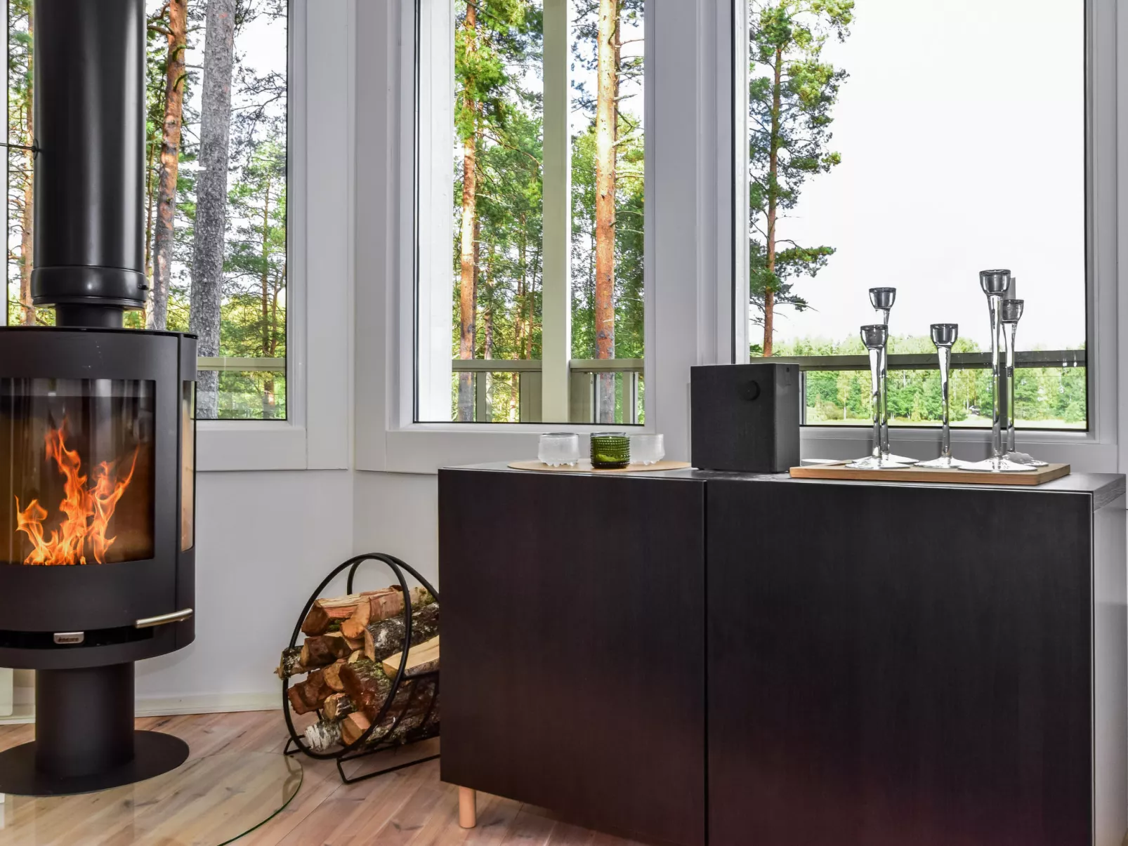 Villa lokinkärki-Dedans