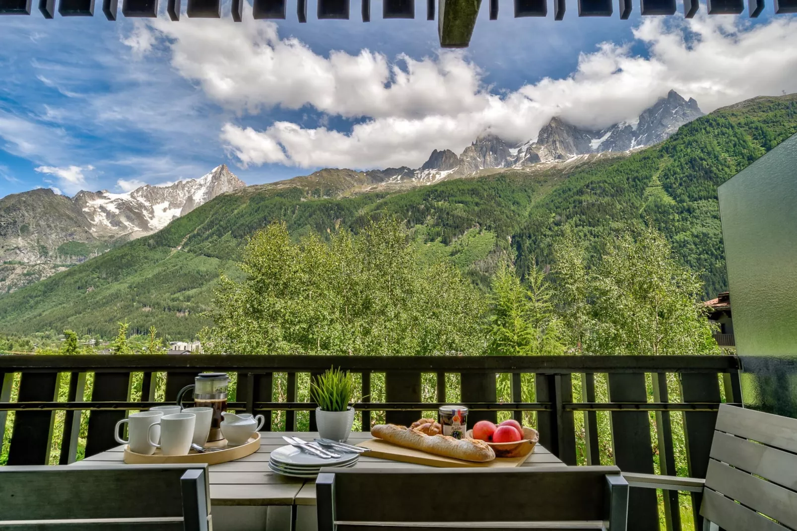 Brevent 3-View in summer