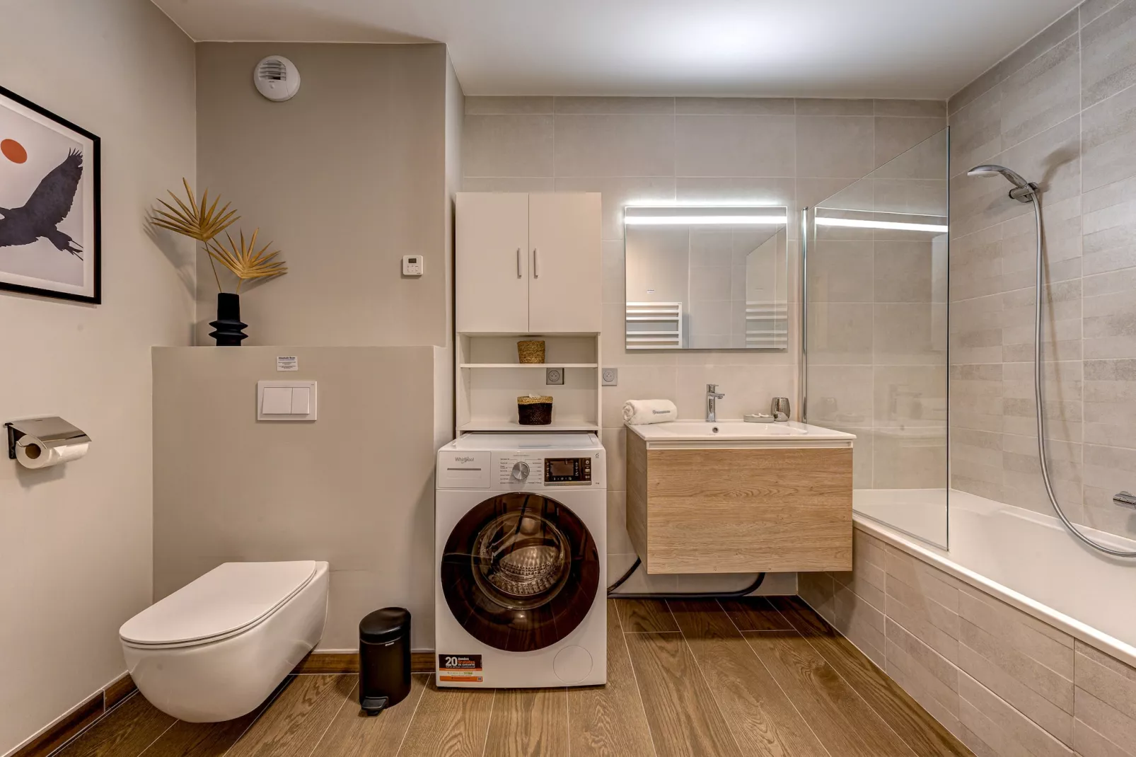 White Pearl A11-Bathroom