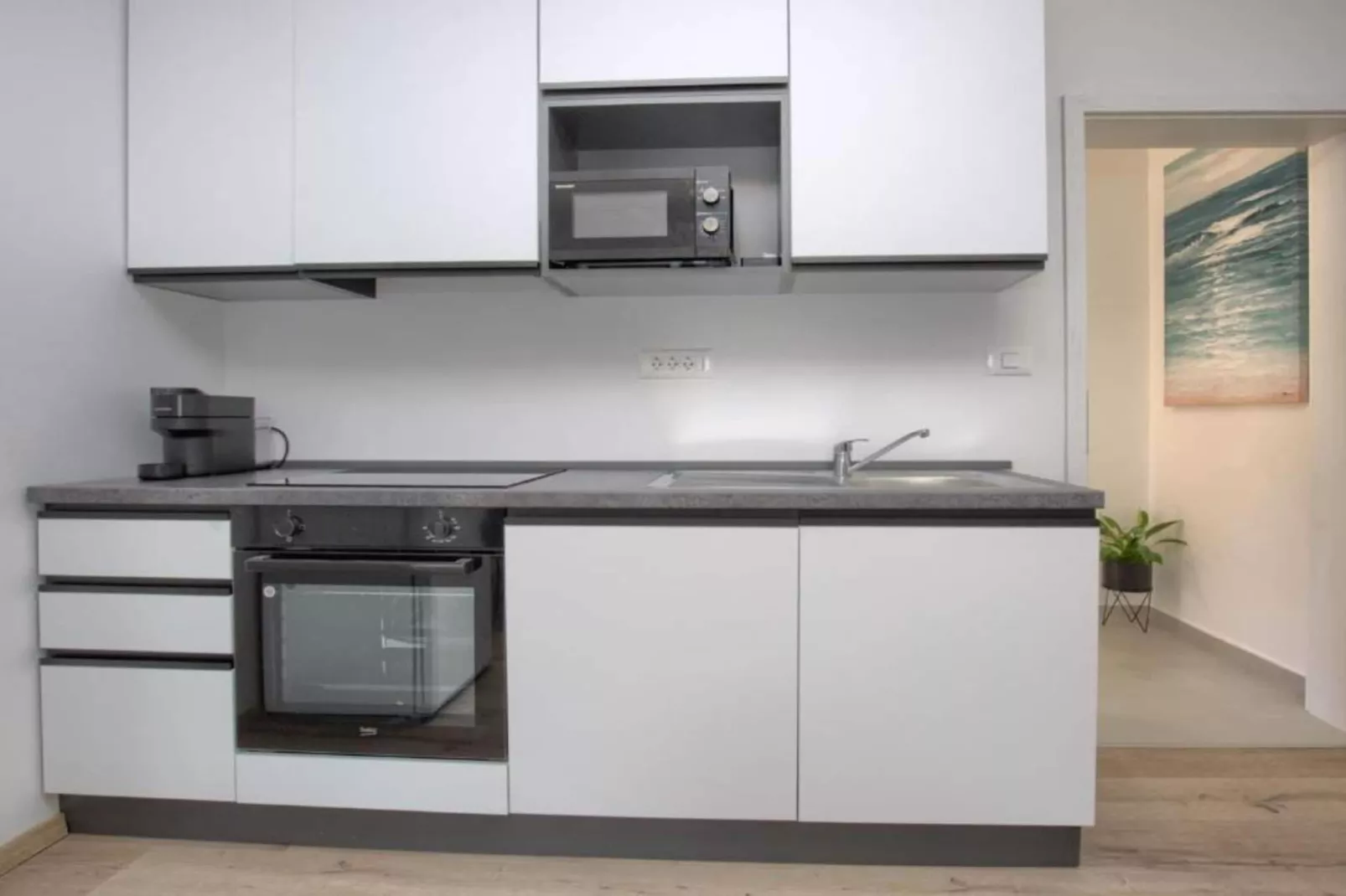 Apartments Mons - Two Bedroom Apartment With Terrace (A2)-Im Freien