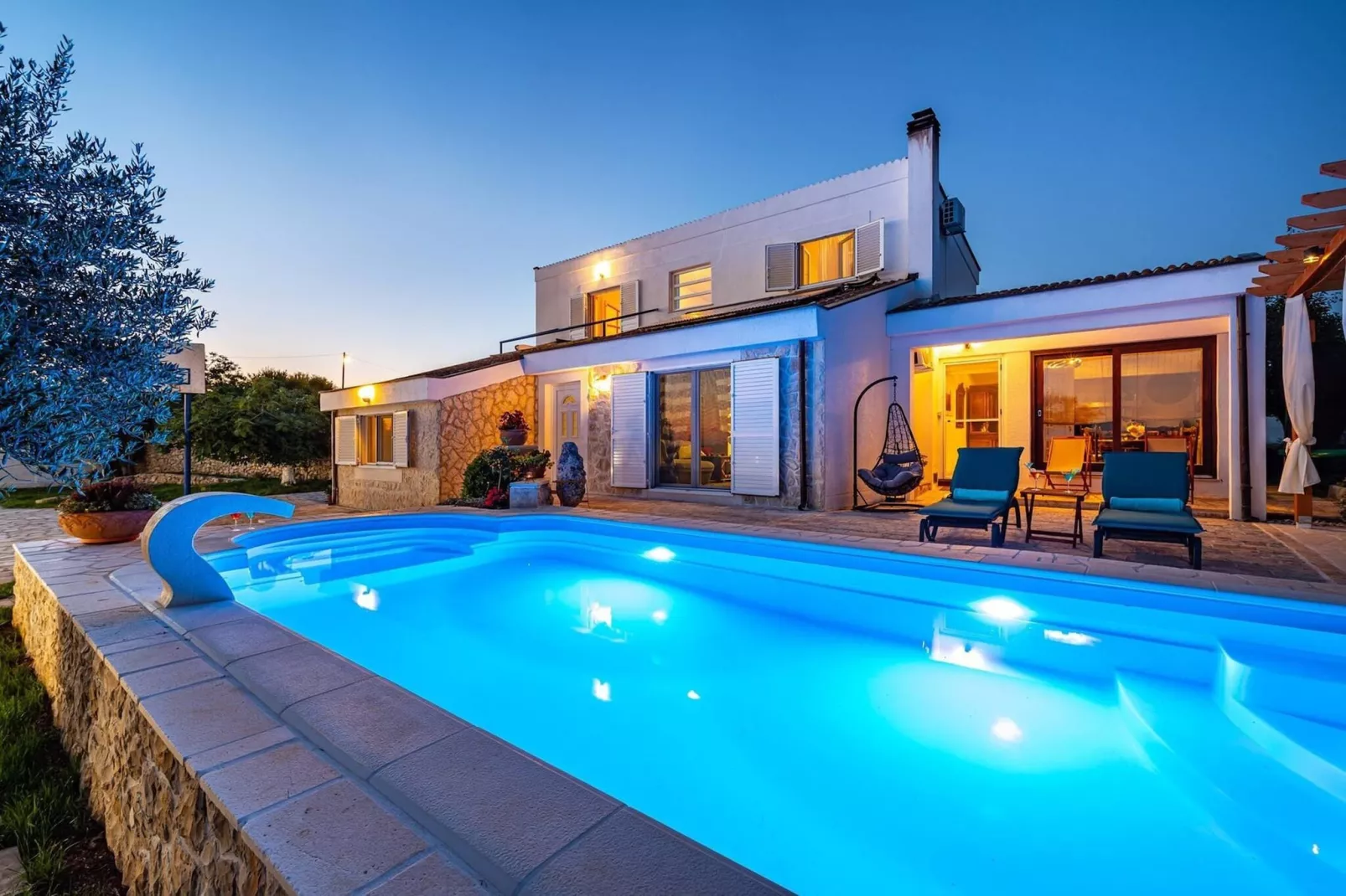 Sea view Villa Elia-Außenbereich Sommer