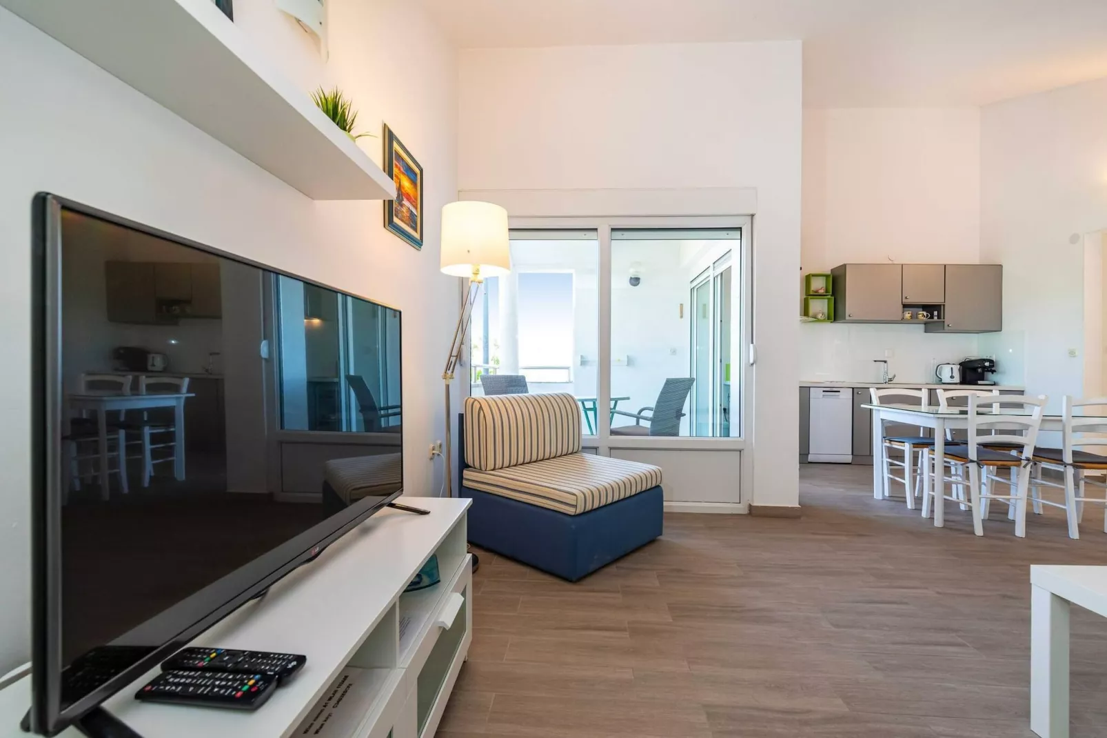 Sea view apartment Dajana-Salon