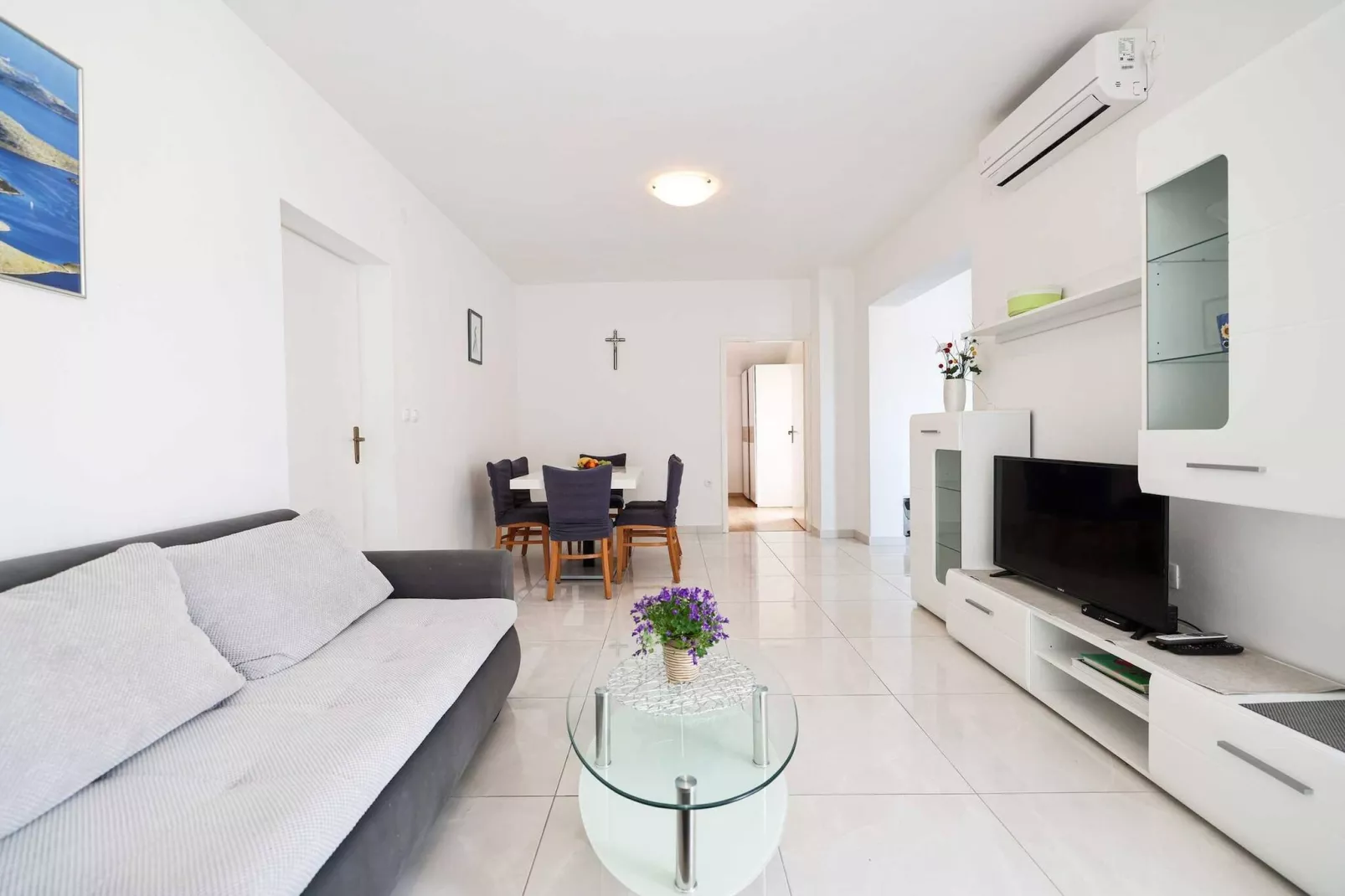 Holiday home Nekic-Wohnzimmer