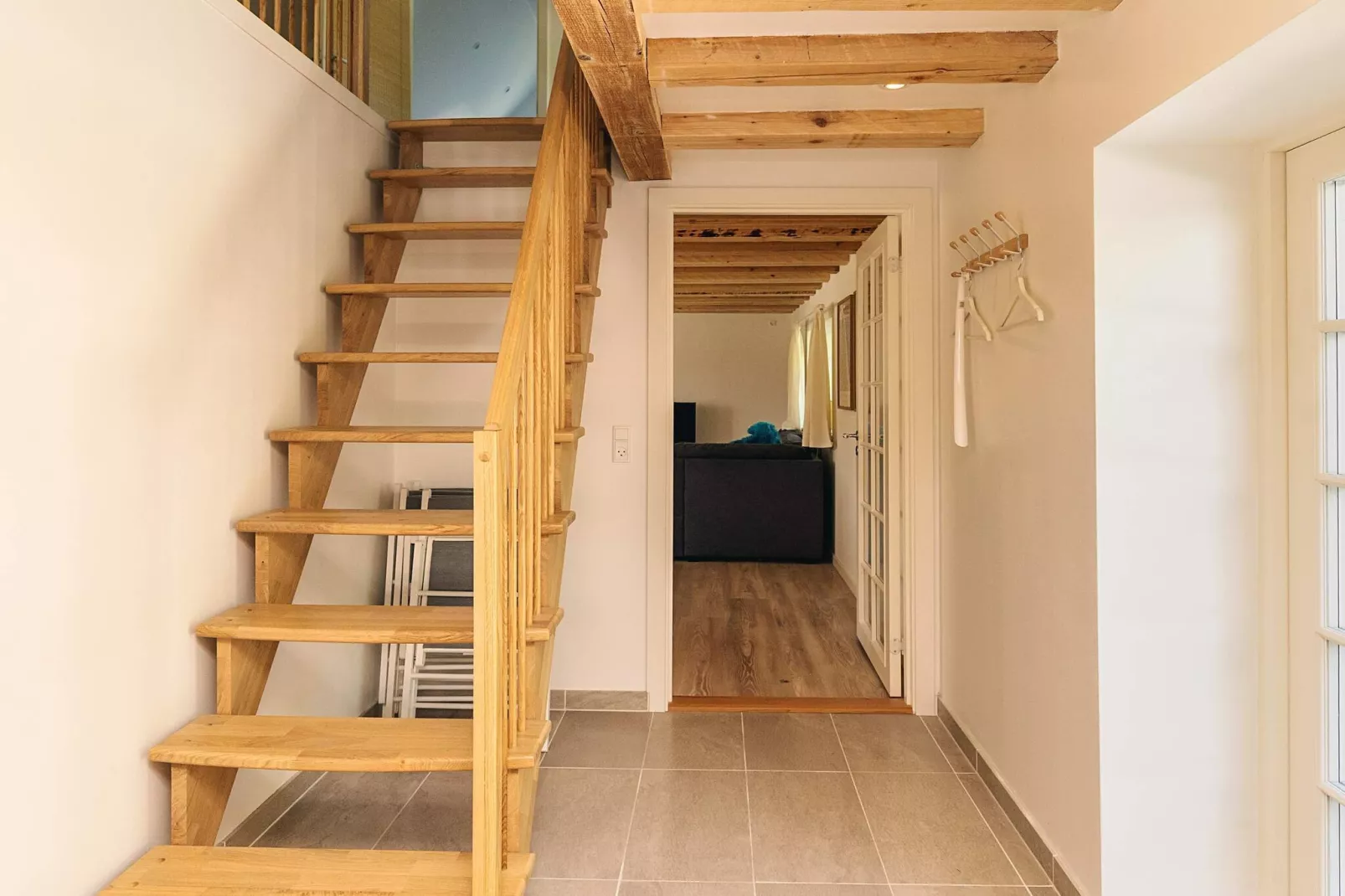 Idyllisches Reetdachhaus-Ruckzugsort-By Traum-Innenbereich