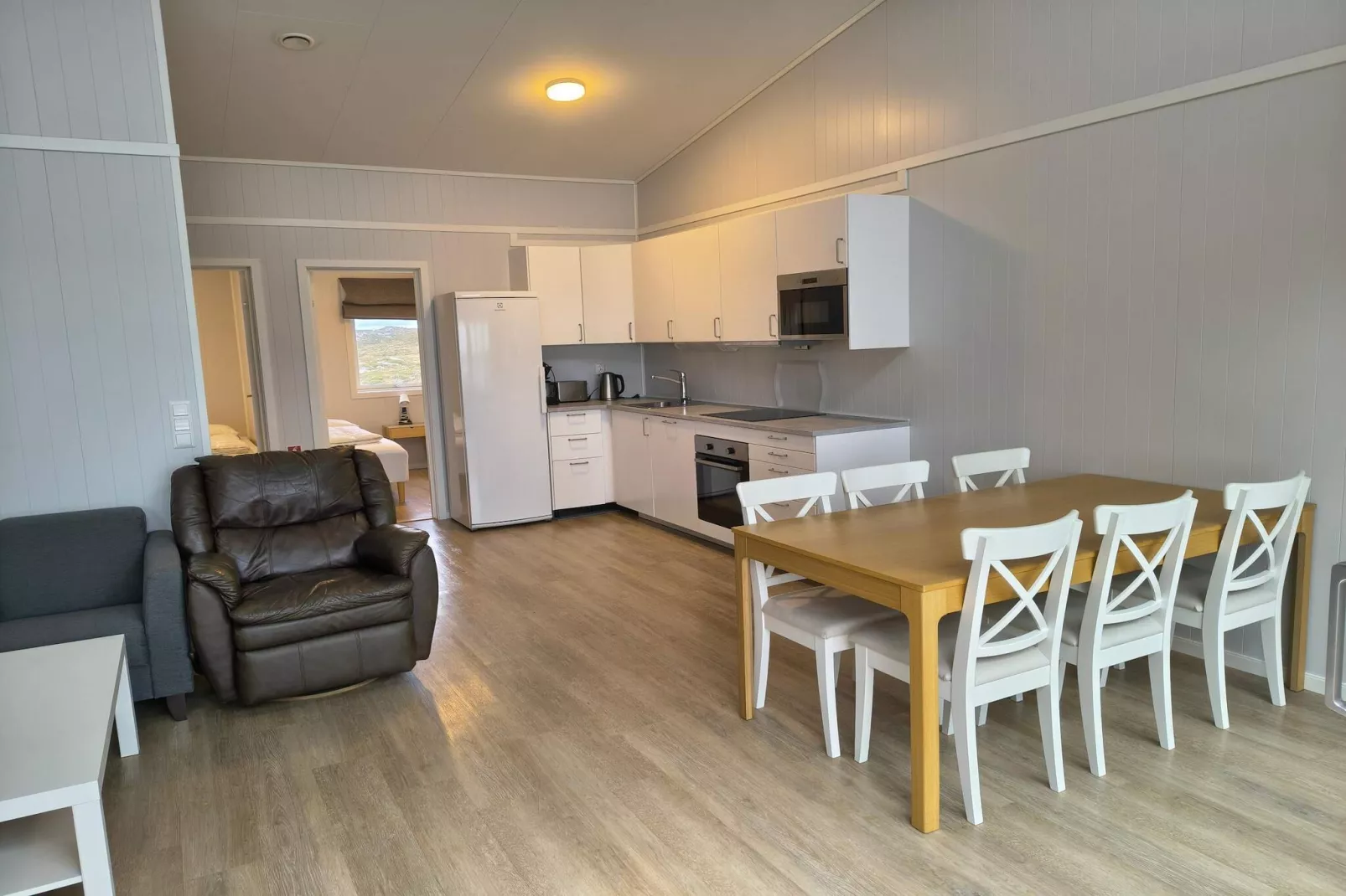 Maison de vacances pour 6 a Dyrvik-Intérieur