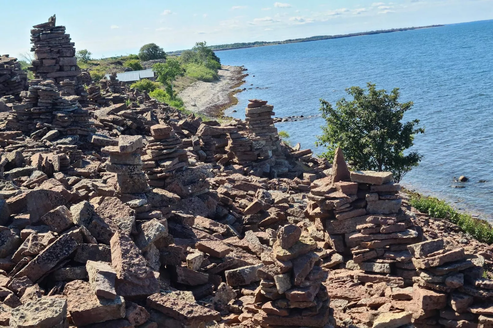 Nostalgische Inselidylle in Aâ€“land-By Traum-Wasserblick