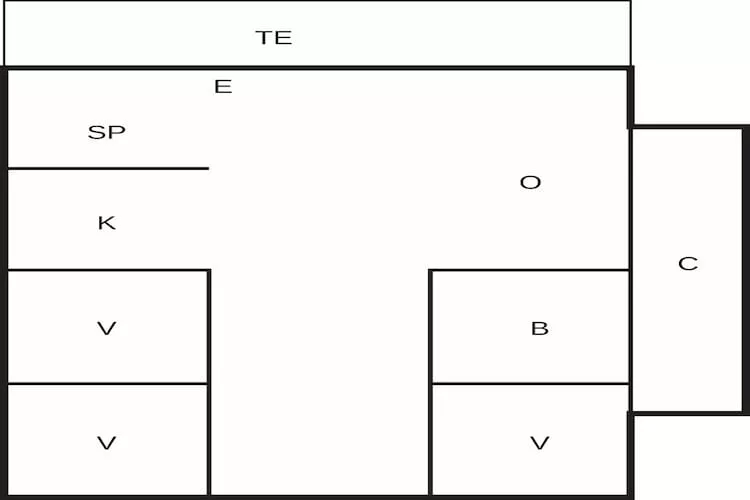 Maison de vacances pour 6 a Løkken-Plan