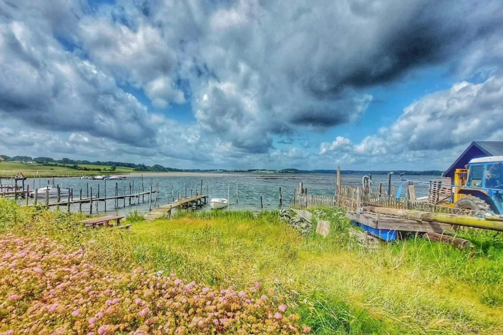 Maison de vacances pour 8 a Hejls-Vue sur l'eau