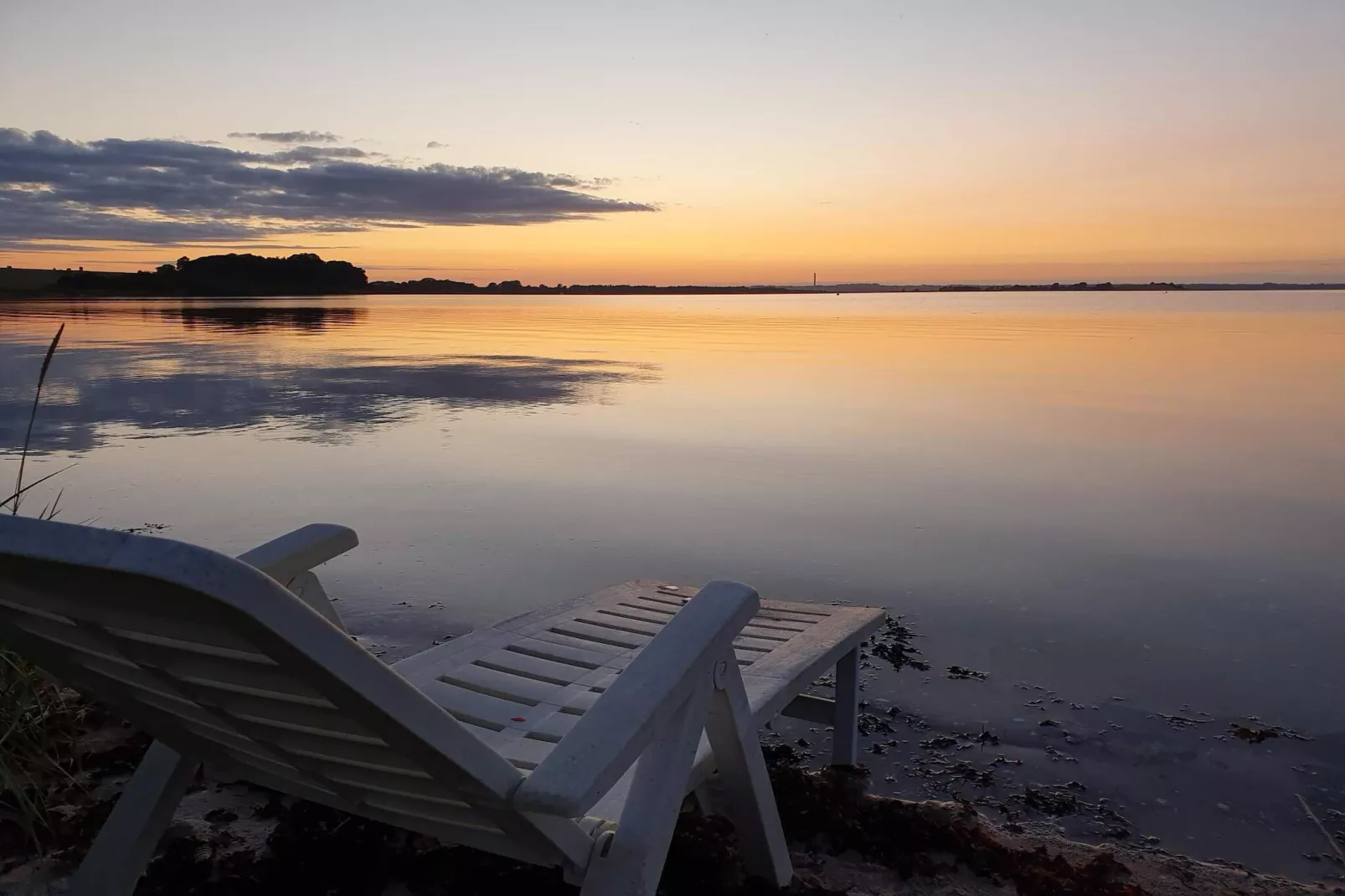 Maison de vacances pour 6 a Knebel-By Traum - Vue sur l'eau
