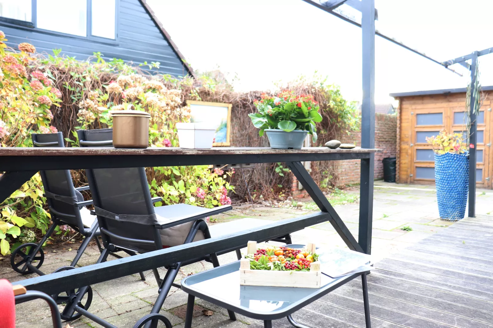 Marie aan Zee-Terrace balcony