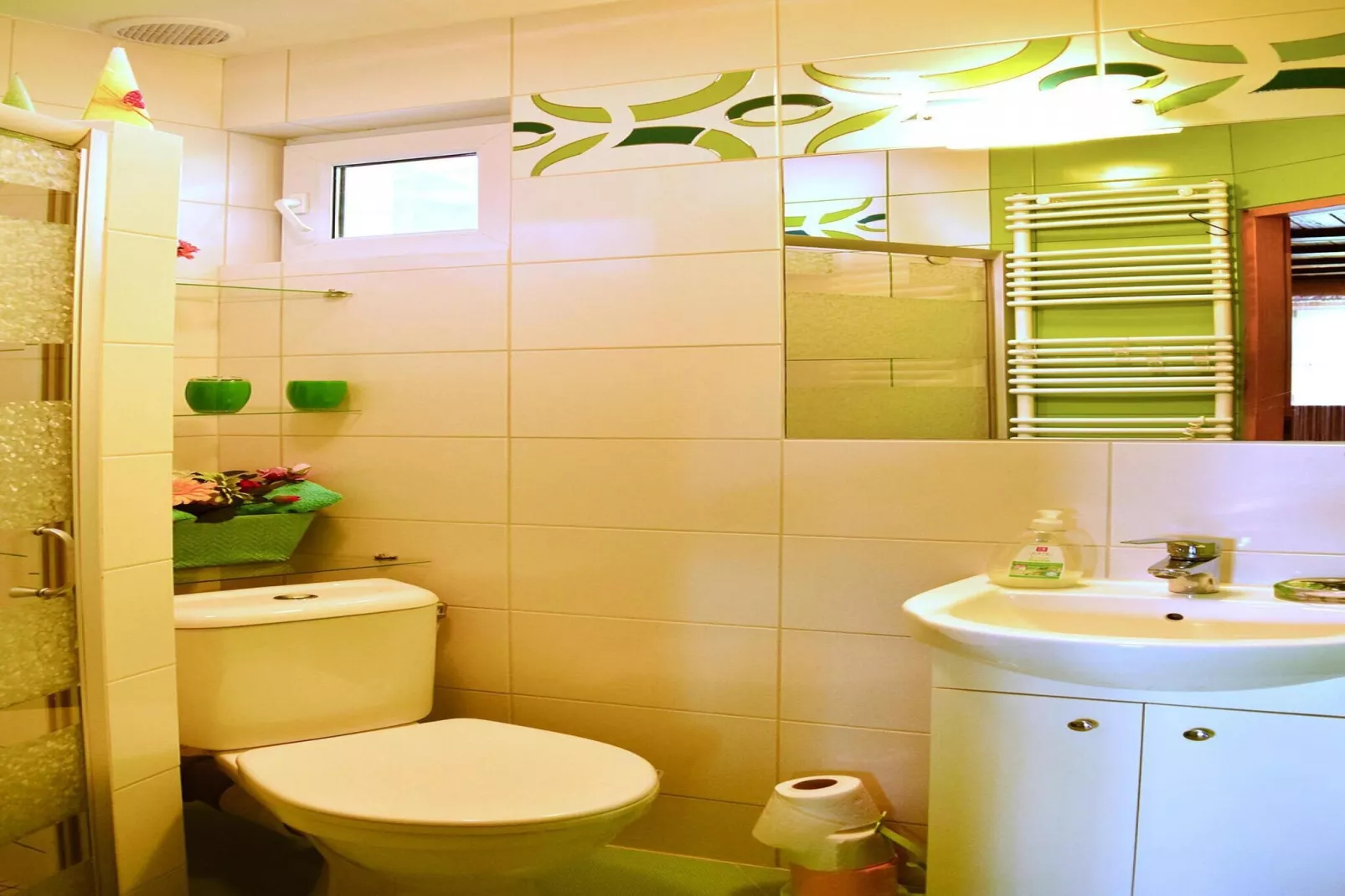 Holiday home Bieszkowice-Salle de bain