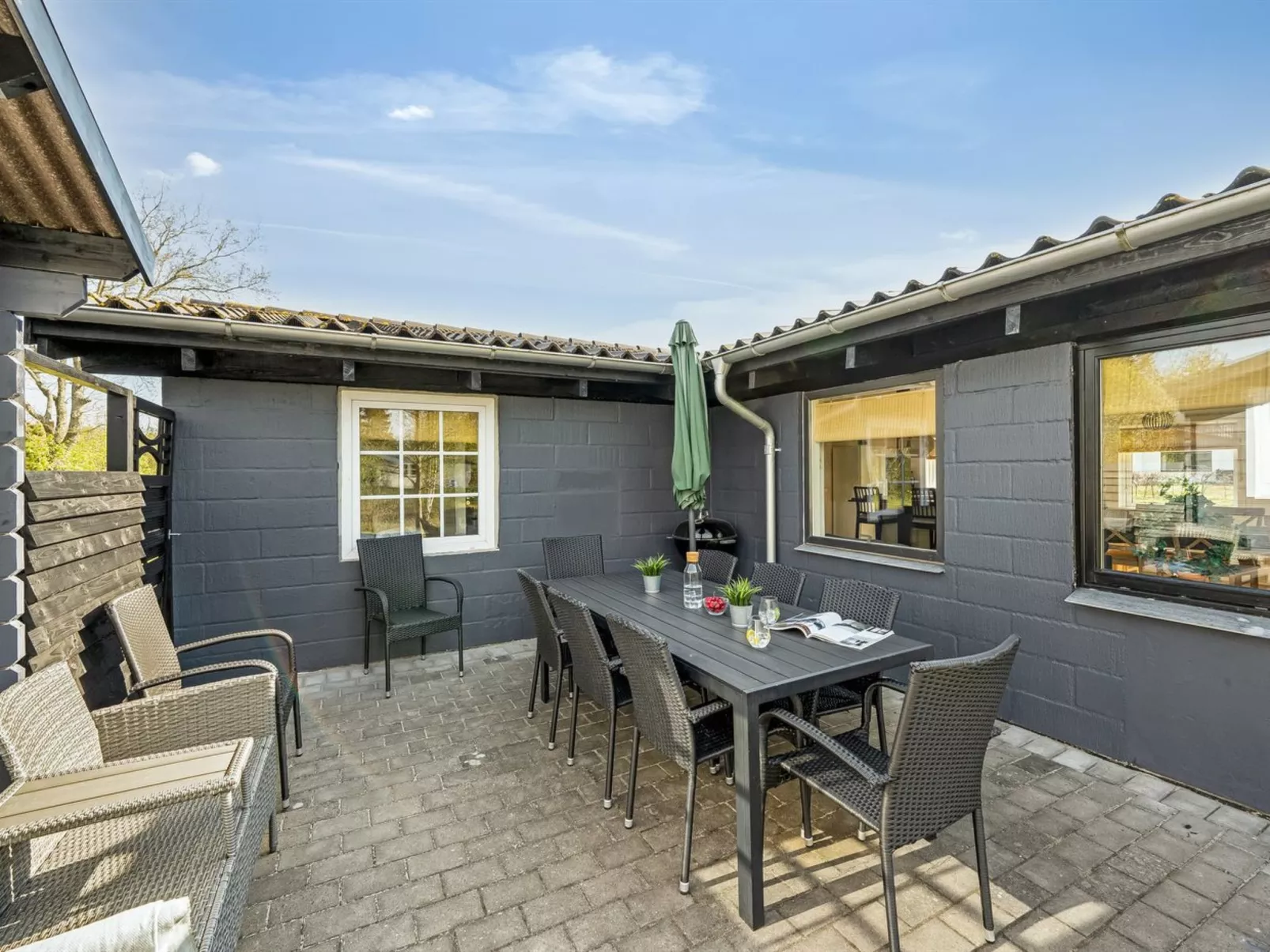 "Valdemar" - 350m to the fjord-Dehors