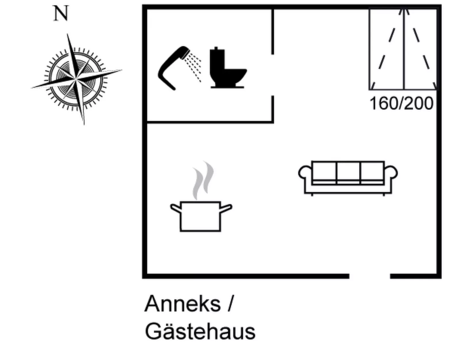 "Ilsabeth" - 700m from the sea-Dedans