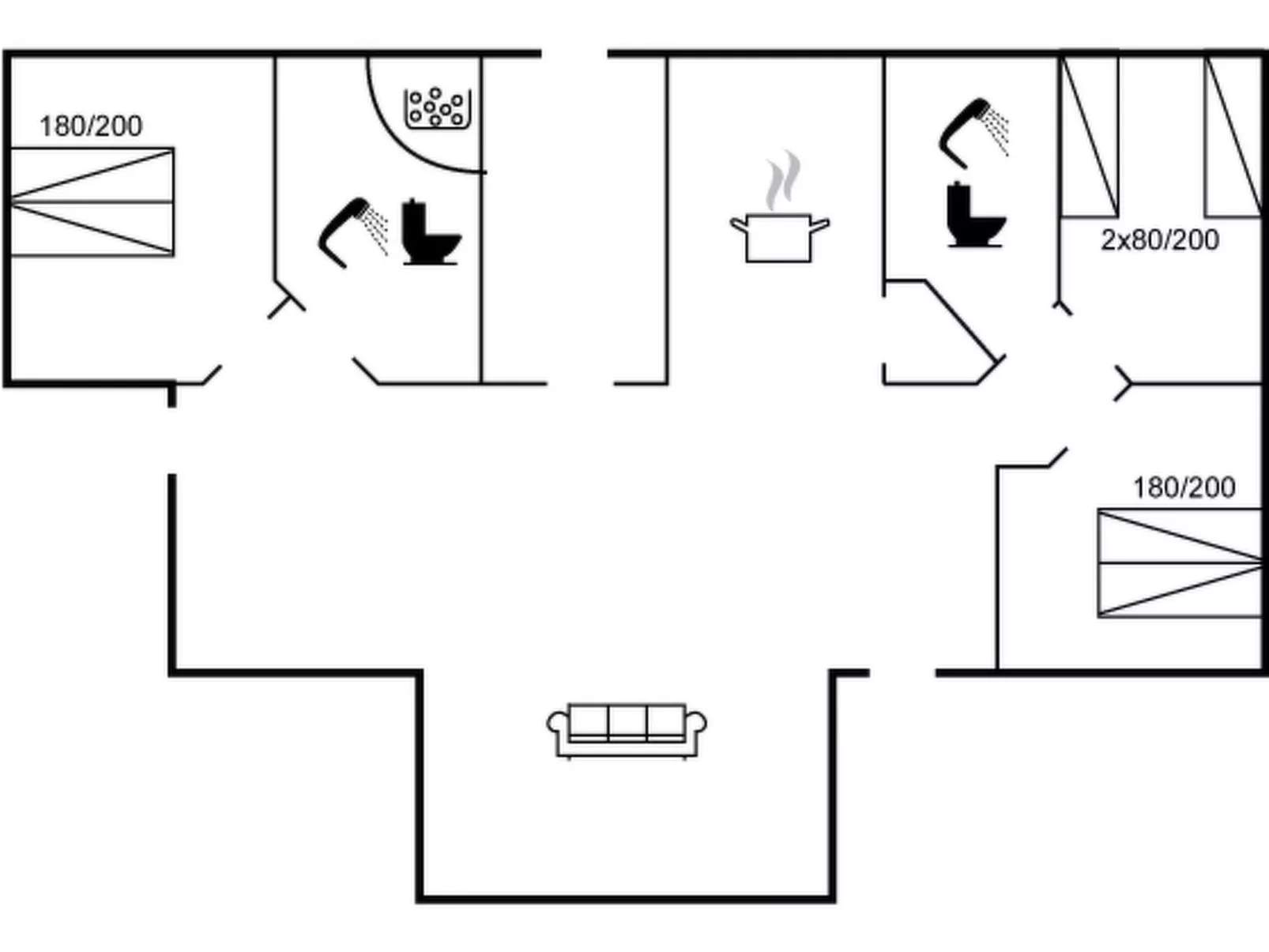 "Luci" - 500m from the sea-Drinnen