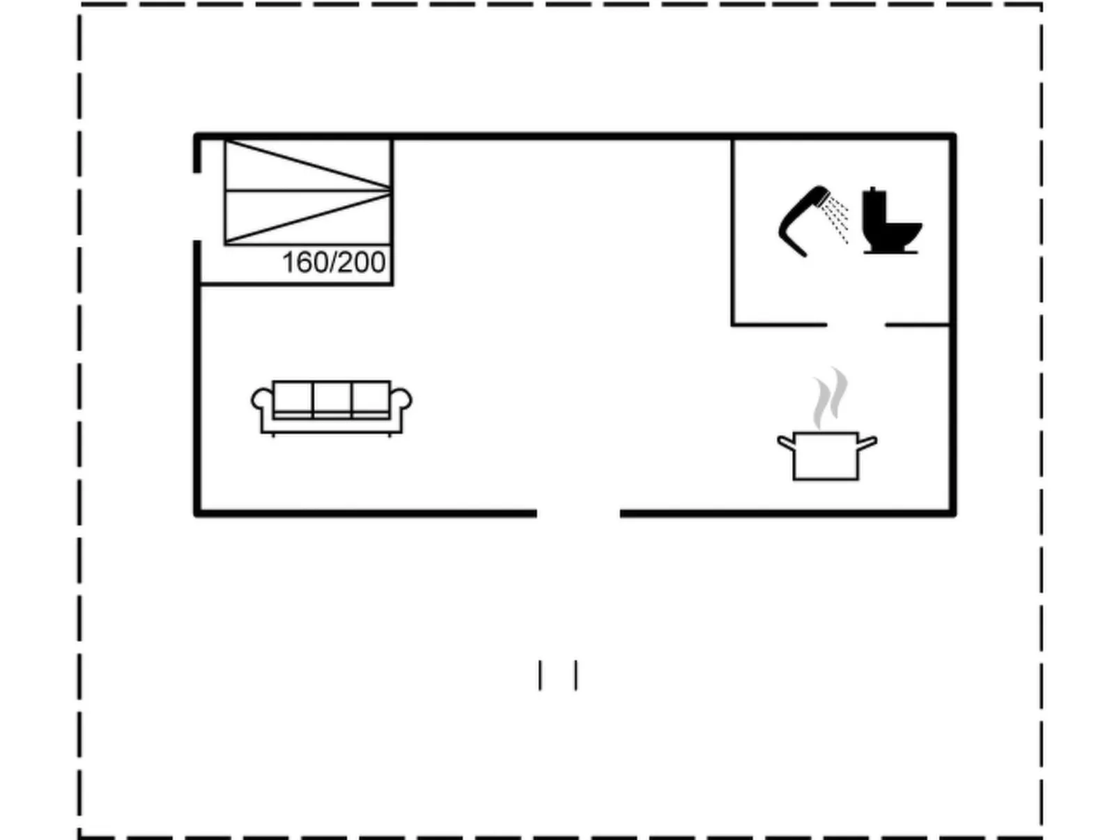 "Pirjo" - 50m from the sea-Inside