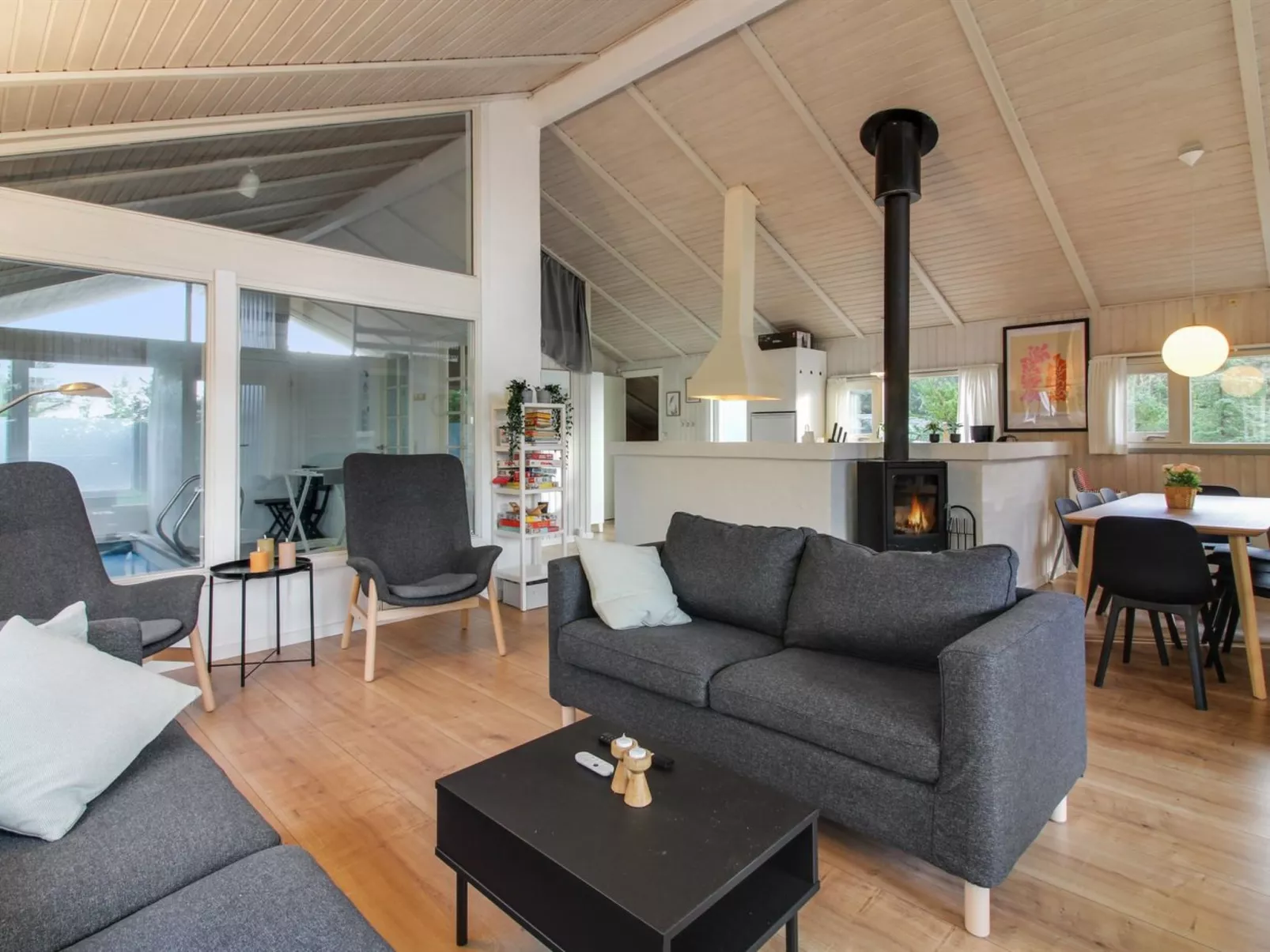 "Kragh" - 950m from the sea-Dedans