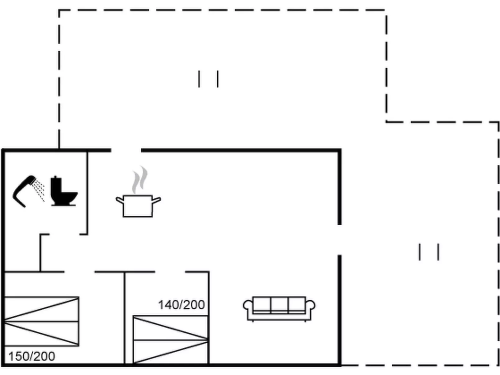 "Tishon" - 100m from the sea-Dedans