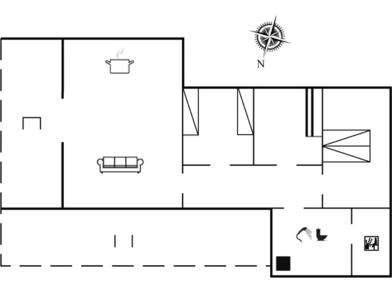 "Ulvi" - 300m to the fjord-Inside