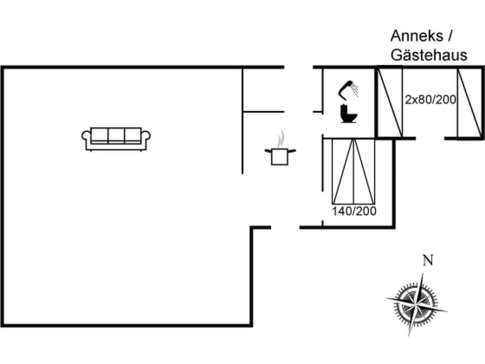 "Guthbrand" - 900m from the sea-Inside