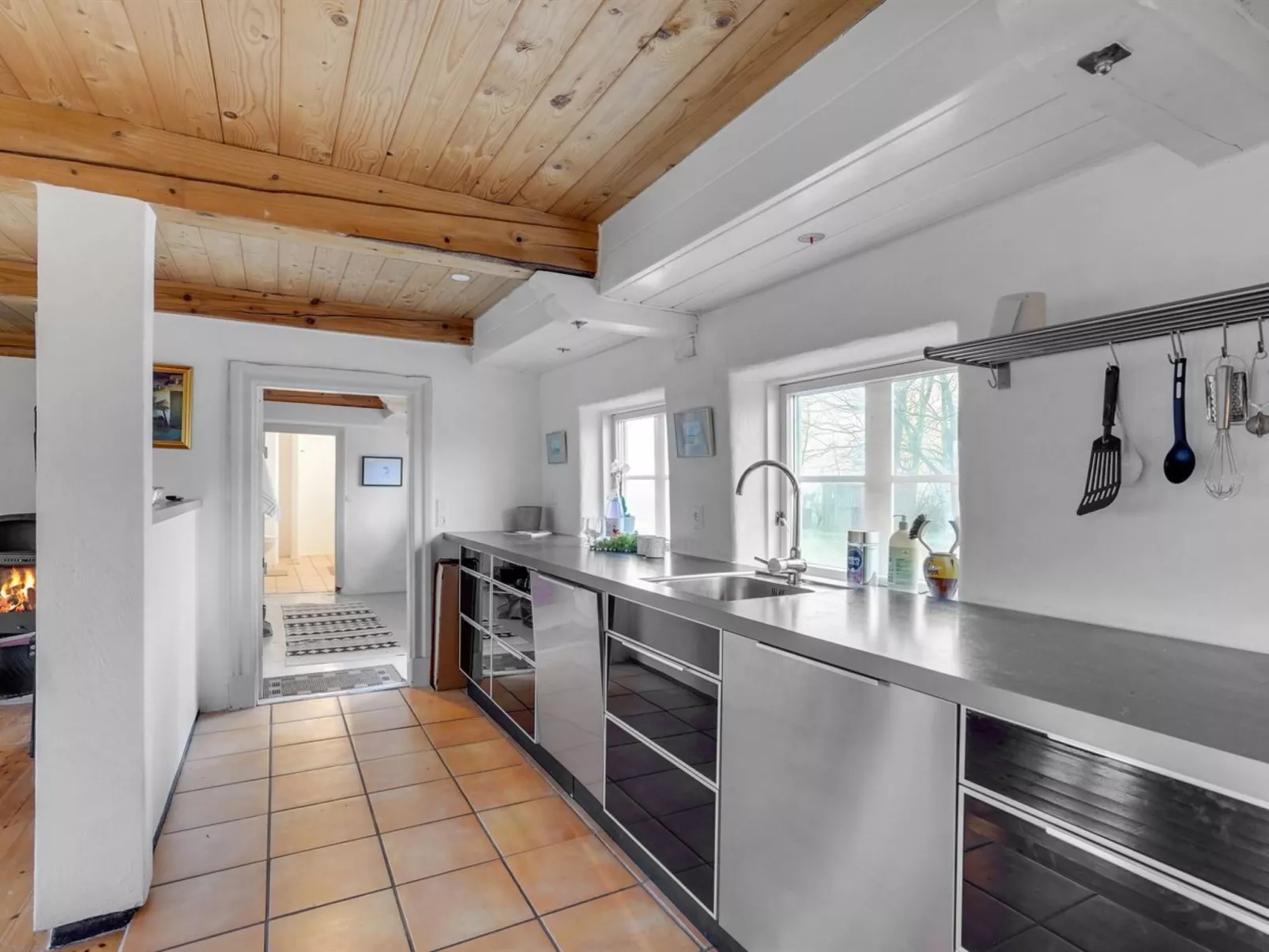 "Aughe" - 25km from the sea-Drinnen