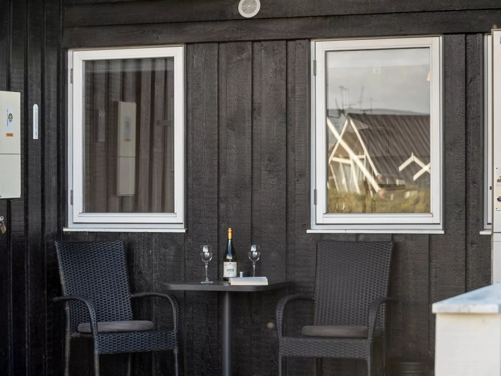 "Durita" - 600m to the fjord-Draußen