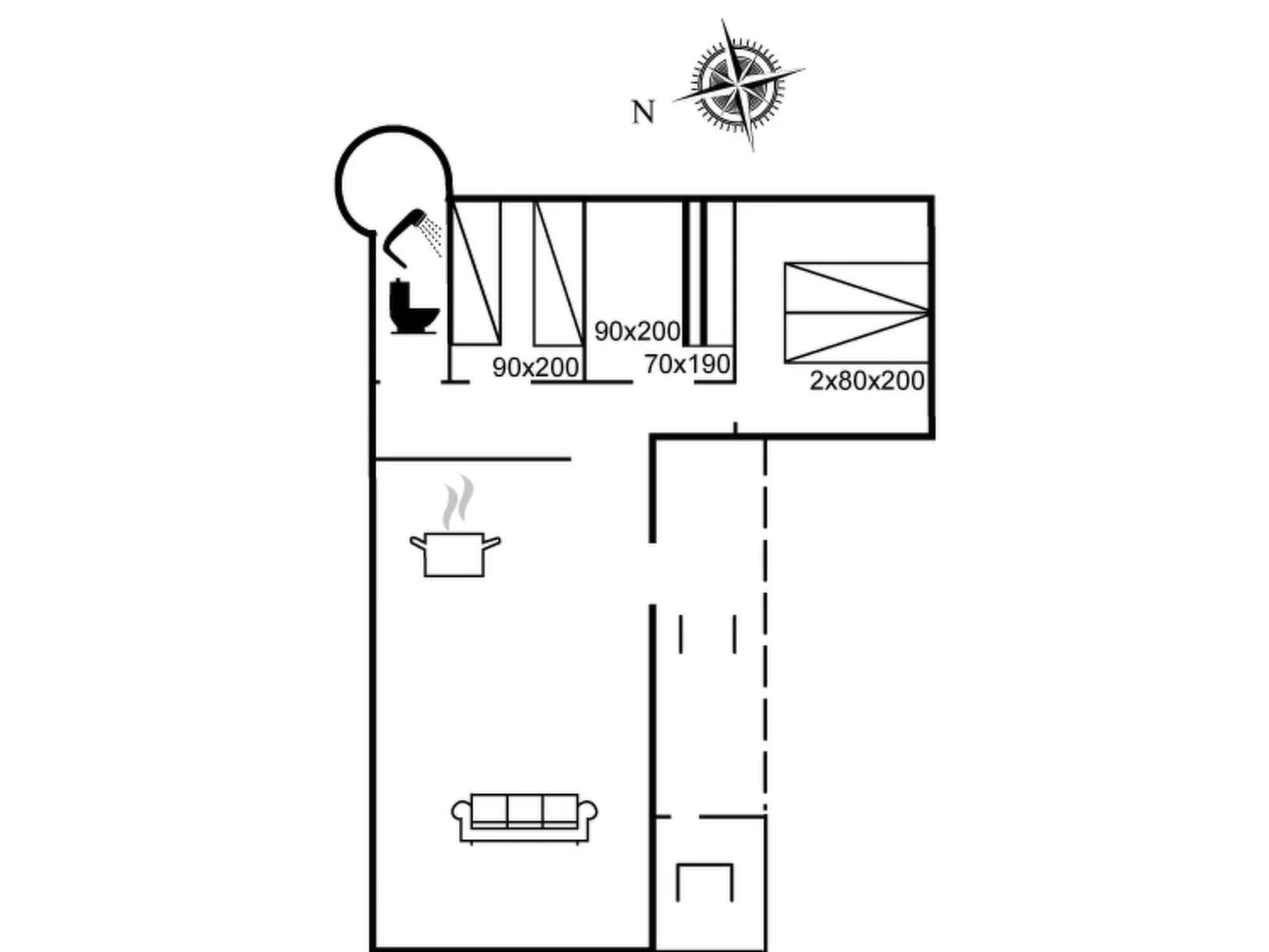 "Kerttuli" - 800m from the sea-Drinnen