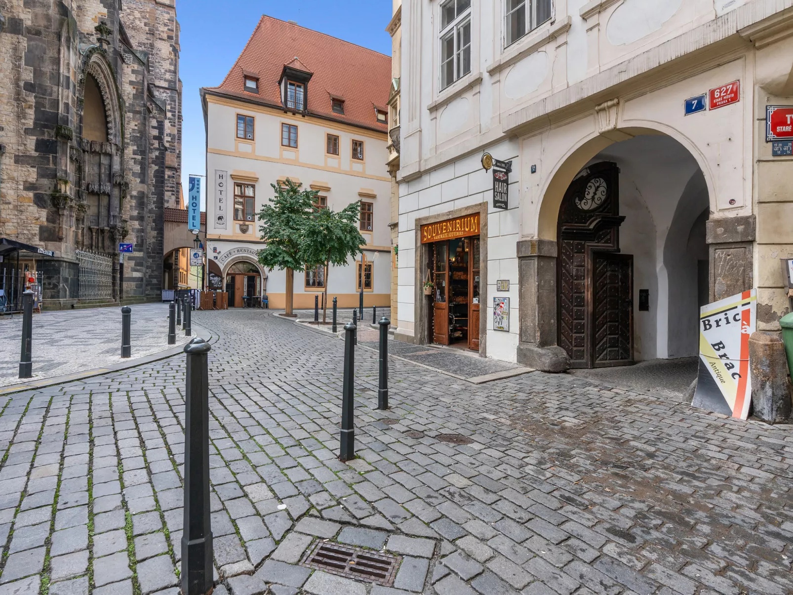 Old Town home-Outside