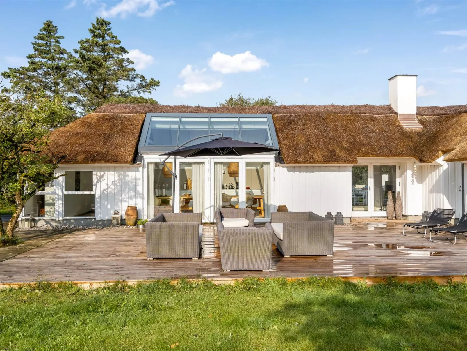 "Verner" - 900m from the sea-Dehors