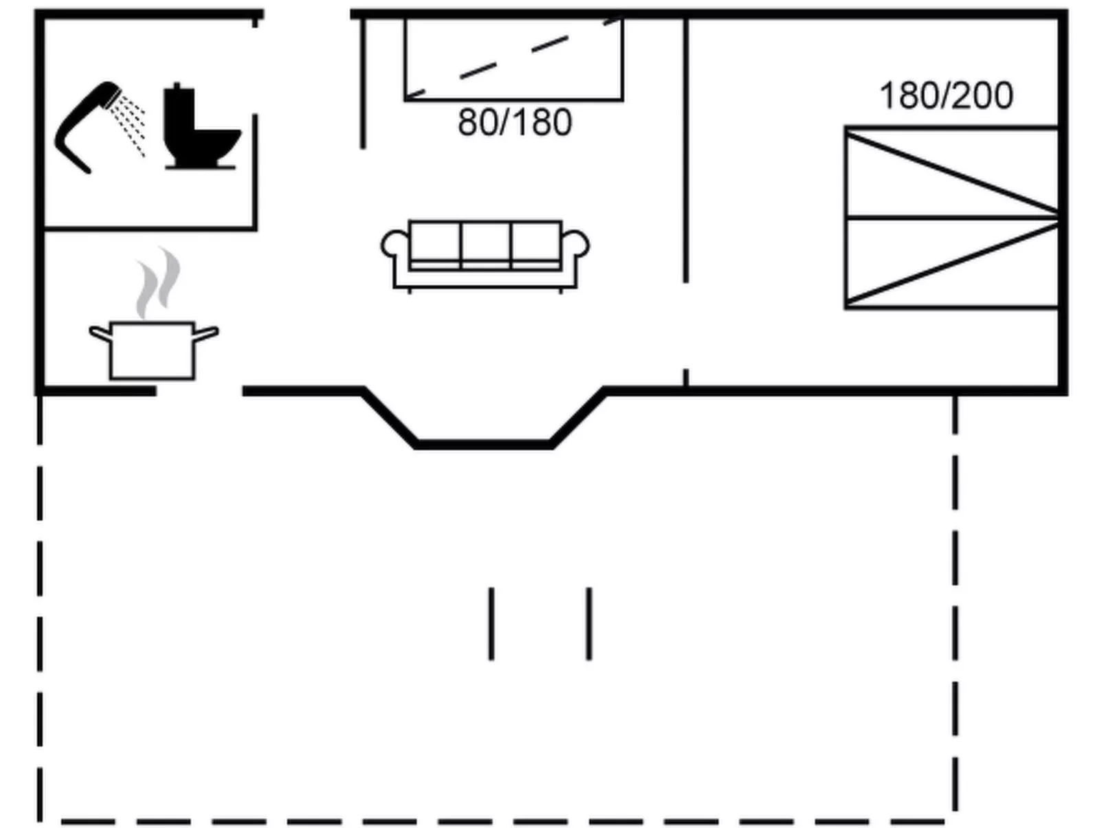 "Maelle" - 150m from the sea-Inside
