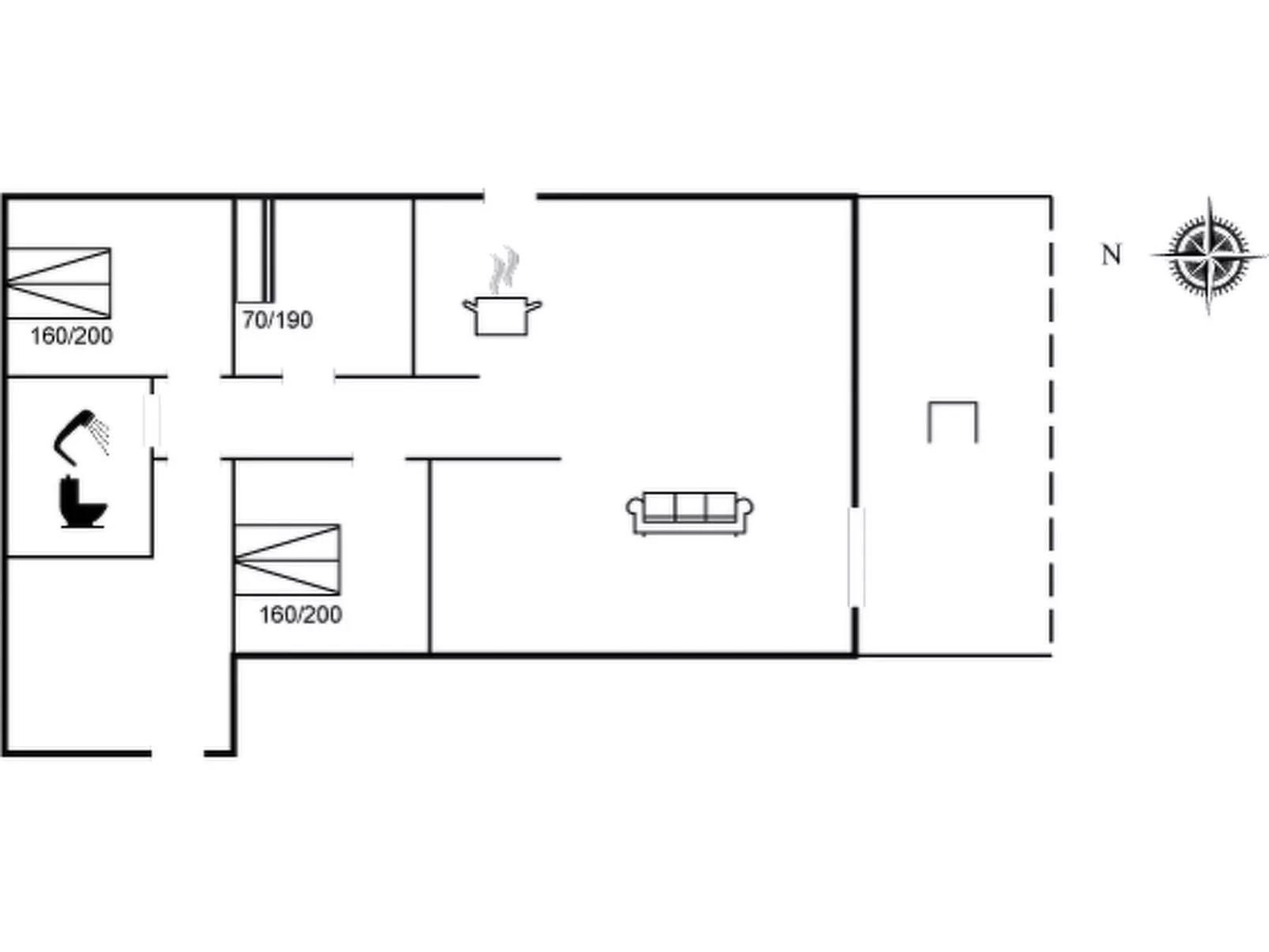 "Rikkart" -  from the sea-Drinnen