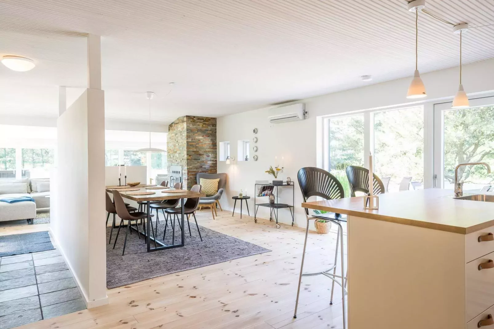 Maison de vacances pour 7 a Henne-Intérieur