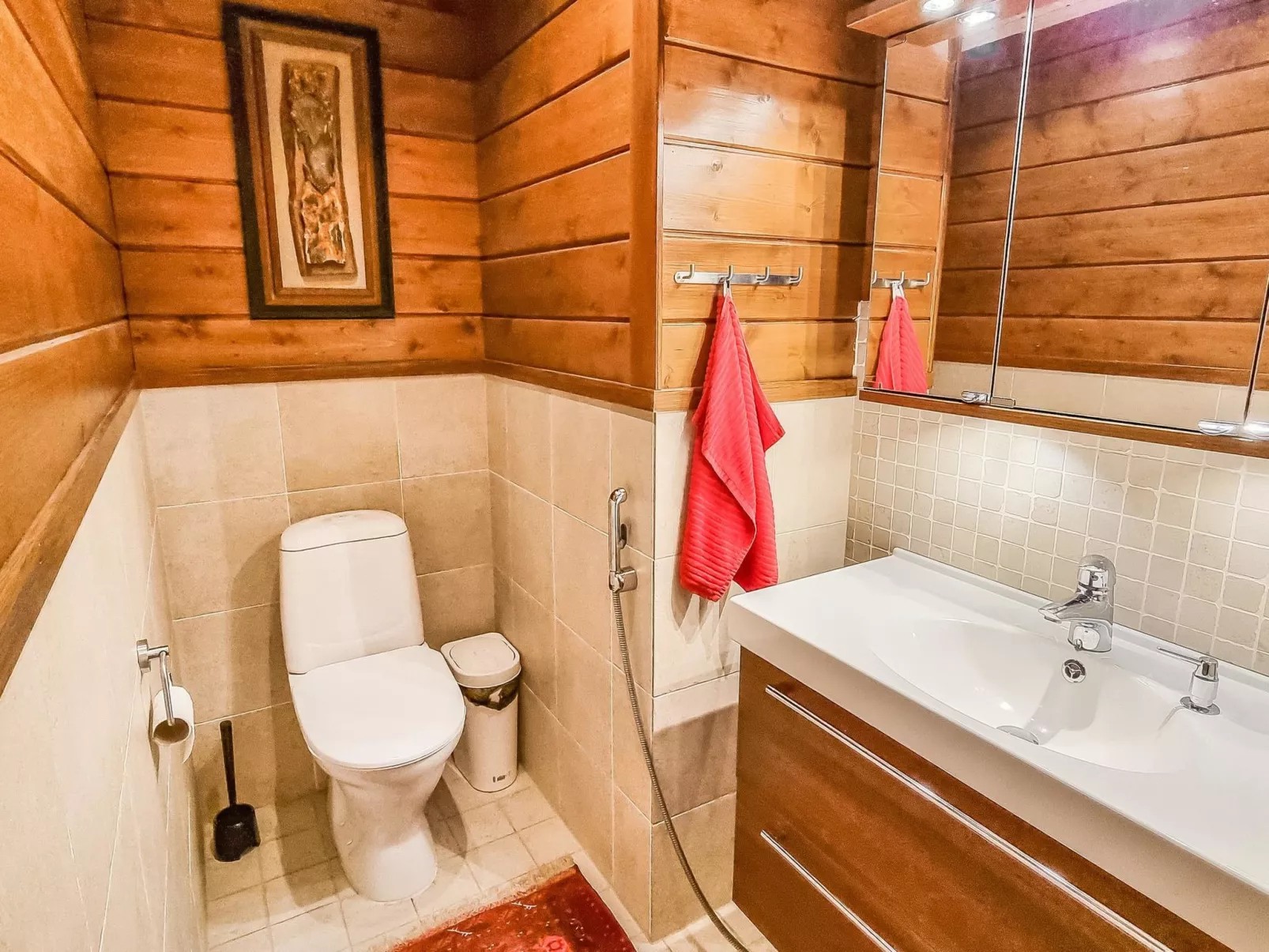 Arctic chalet-Dedans